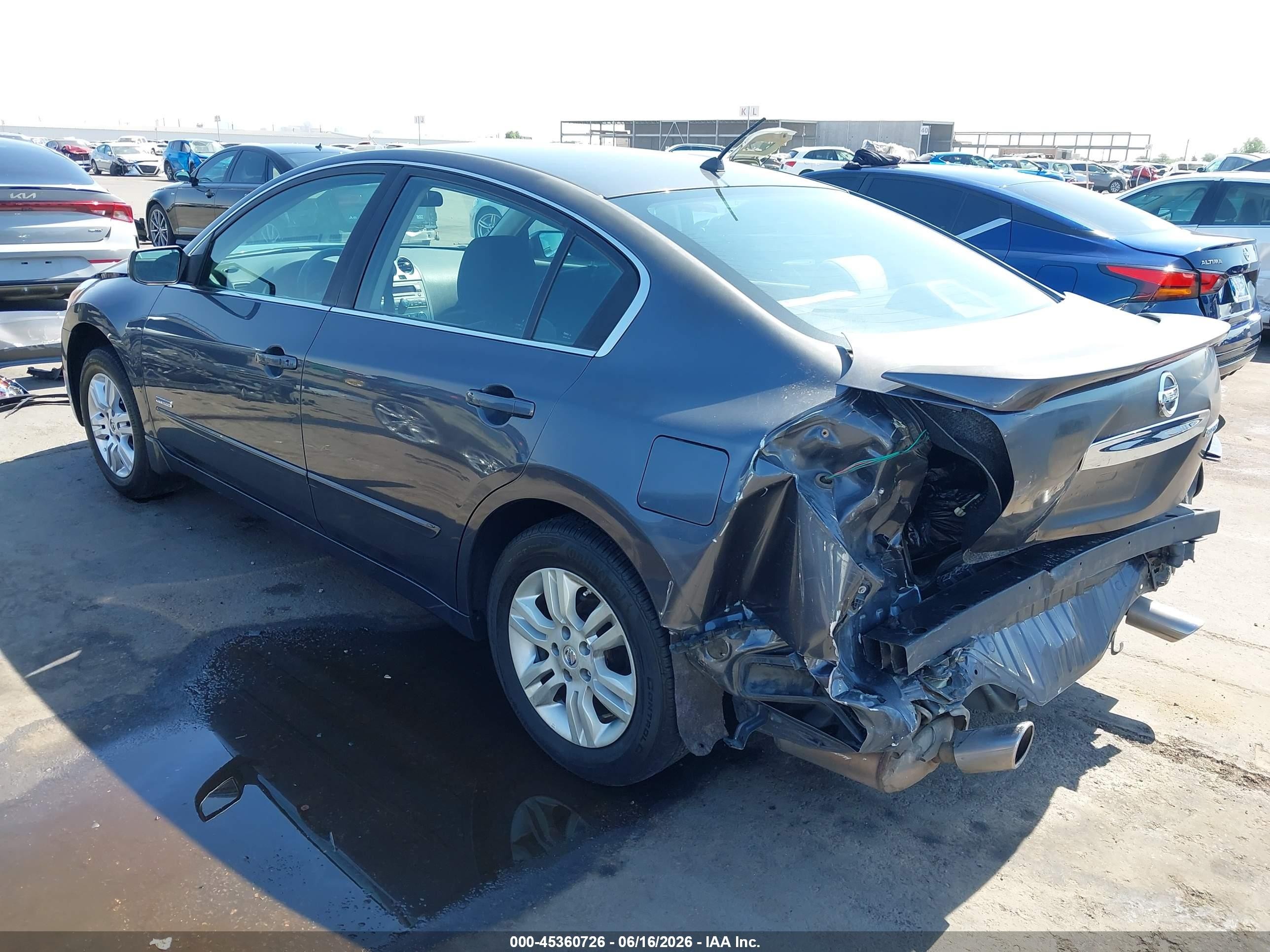 2010 Nissan Altima Hybrid   Maroon vin: 1N4CL2AP9AC132045