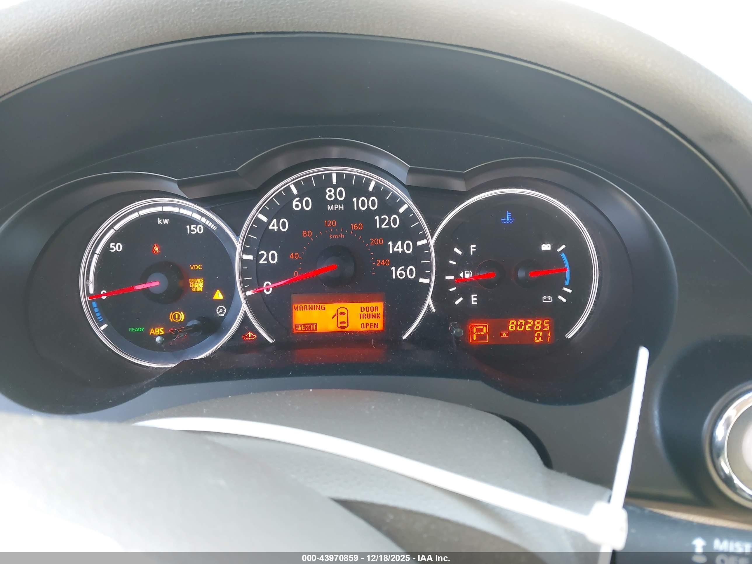 2011 Nissan Altima Hybrid   Gray vin: 1N4CL2AP9BC100326
