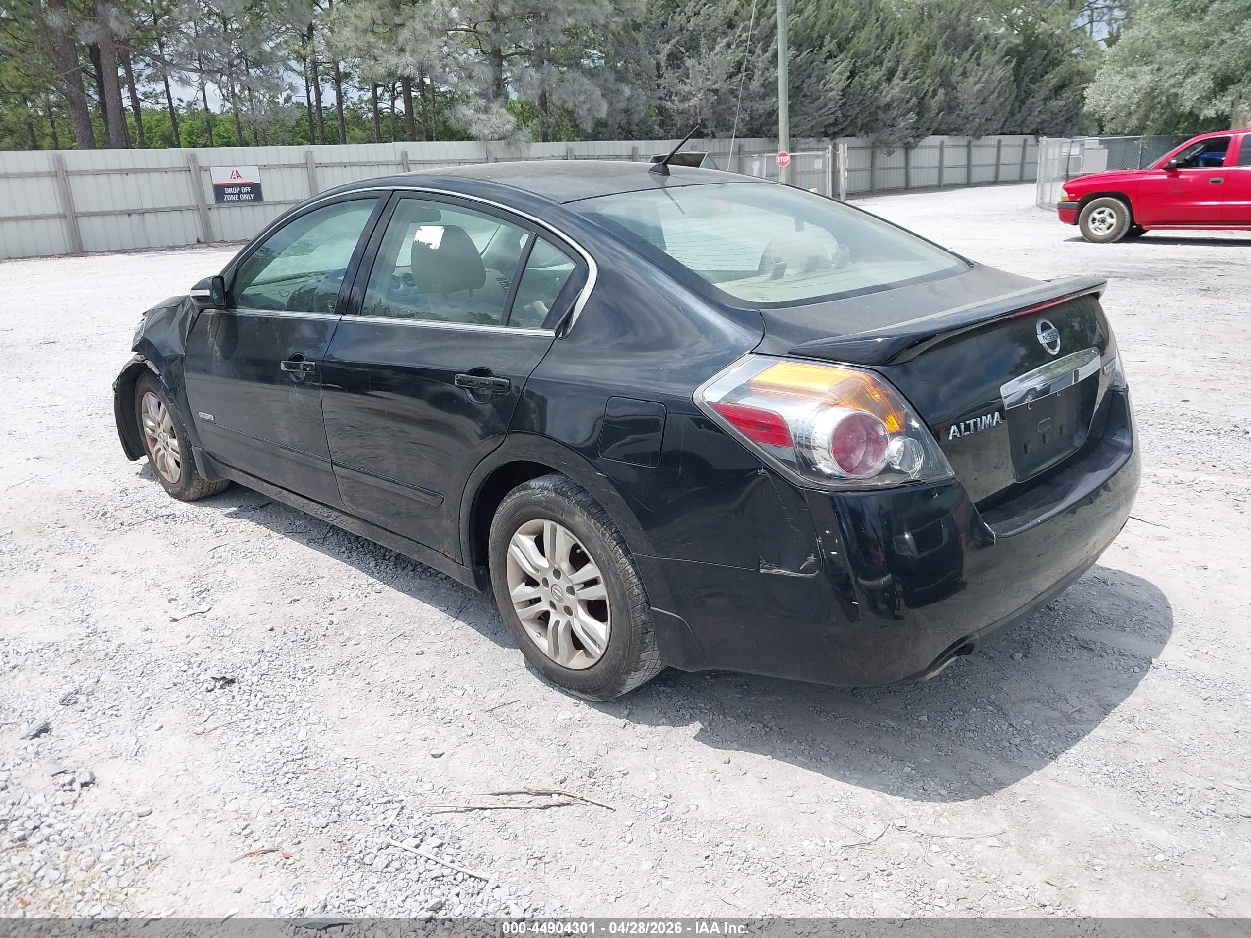 2011 Nissan Altima Hybrid   Black vin: 1N4CL2AP9BC110595