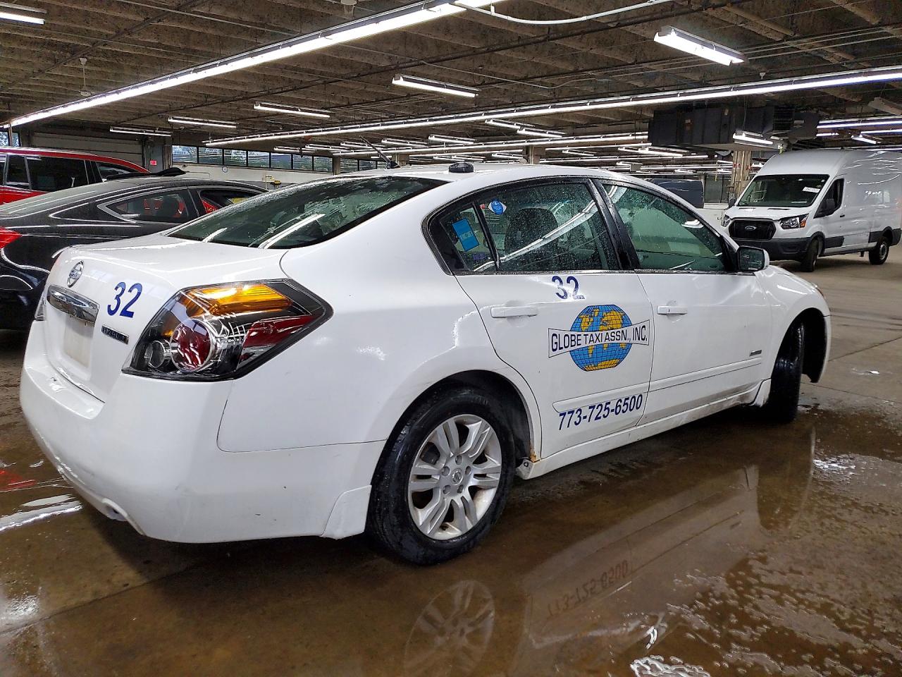 2011 Nissan Altima White vin: 1N4CL2AP9BC124805
