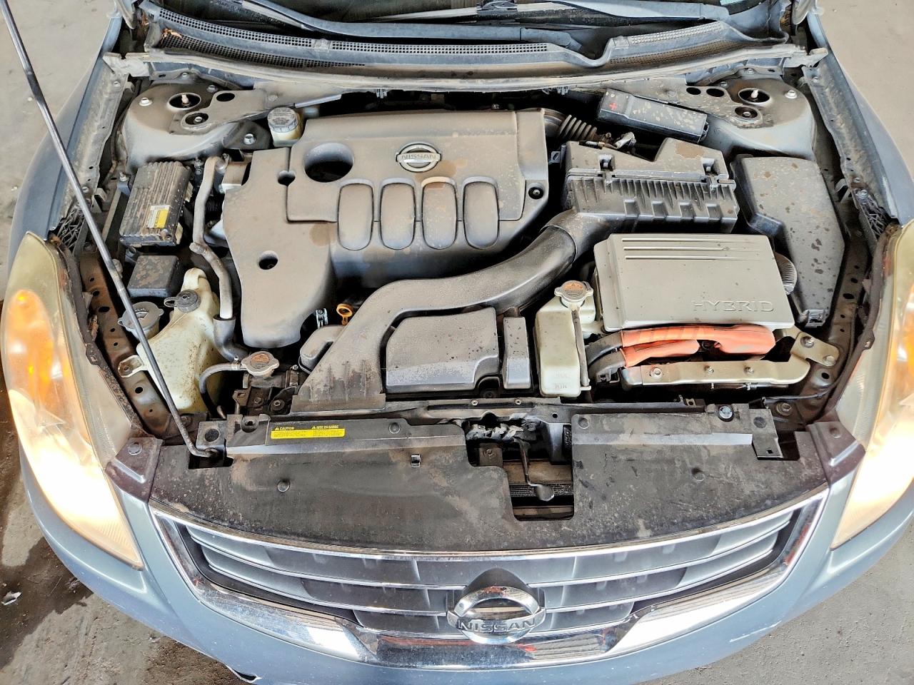 2010 Nissan Altima Hybrid Gray vin: 1N4CL2APXAC107011