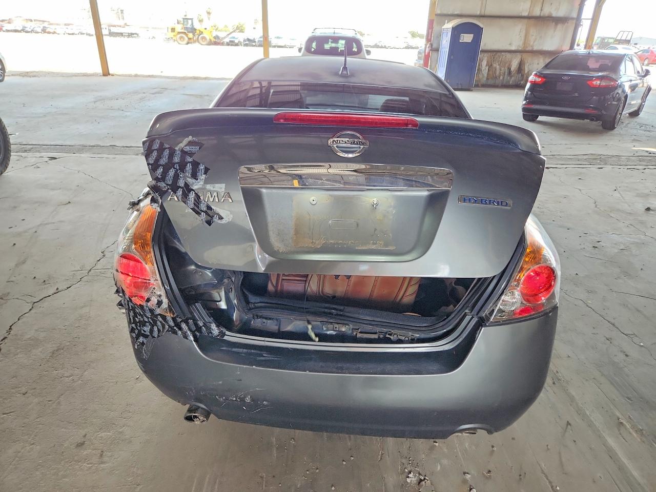 2010 Nissan Altima Hybrid Gray vin: 1N4CL2APXAC107011