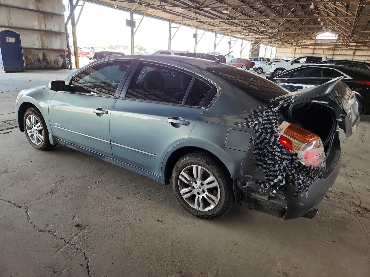 2010 Nissan Altima Hybrid Gray vin: 1N4CL2APXAC107011
