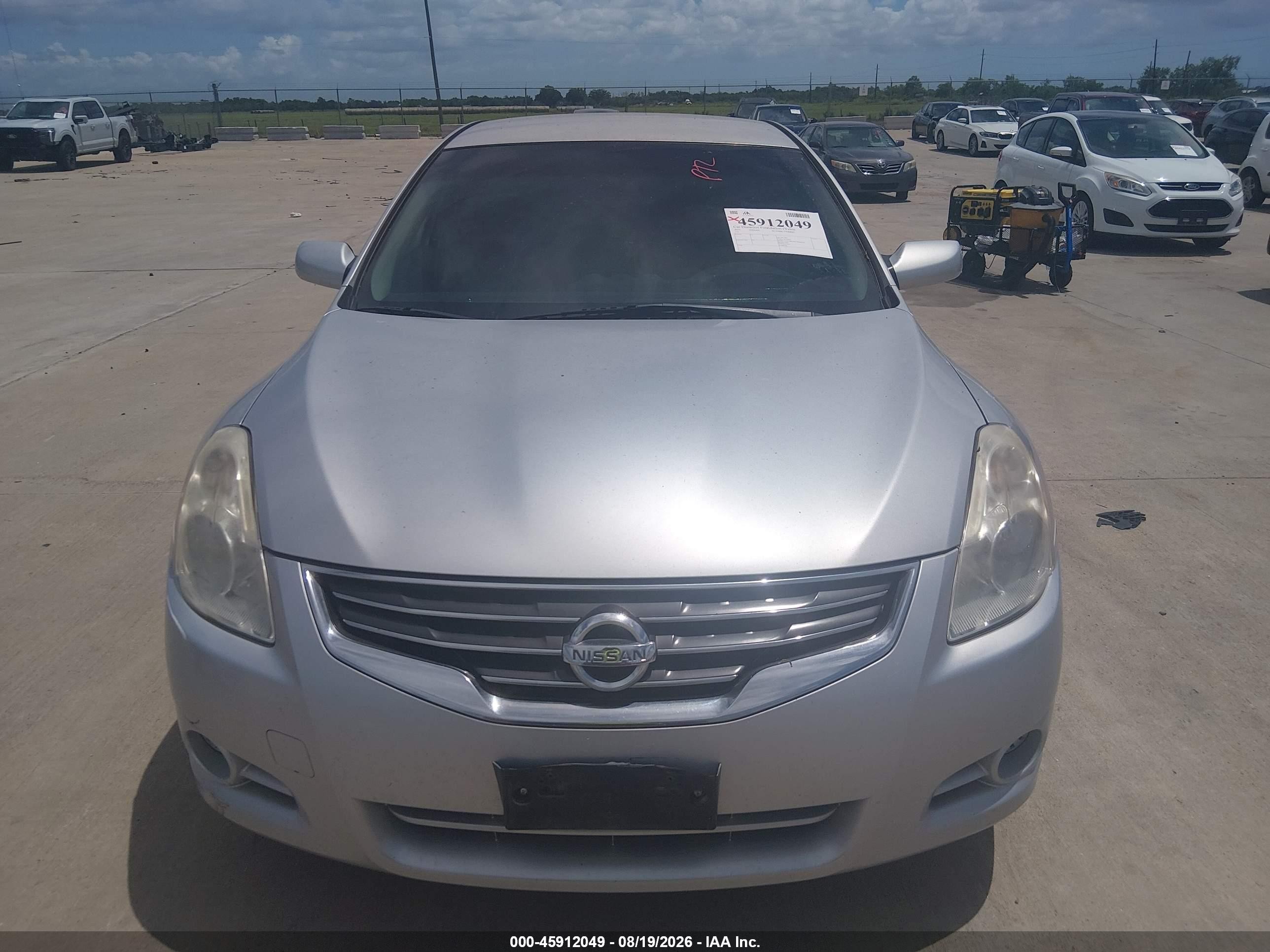 2010 Nissan Altima Hybrid Silver vin: 1N4CL2APXAC116369