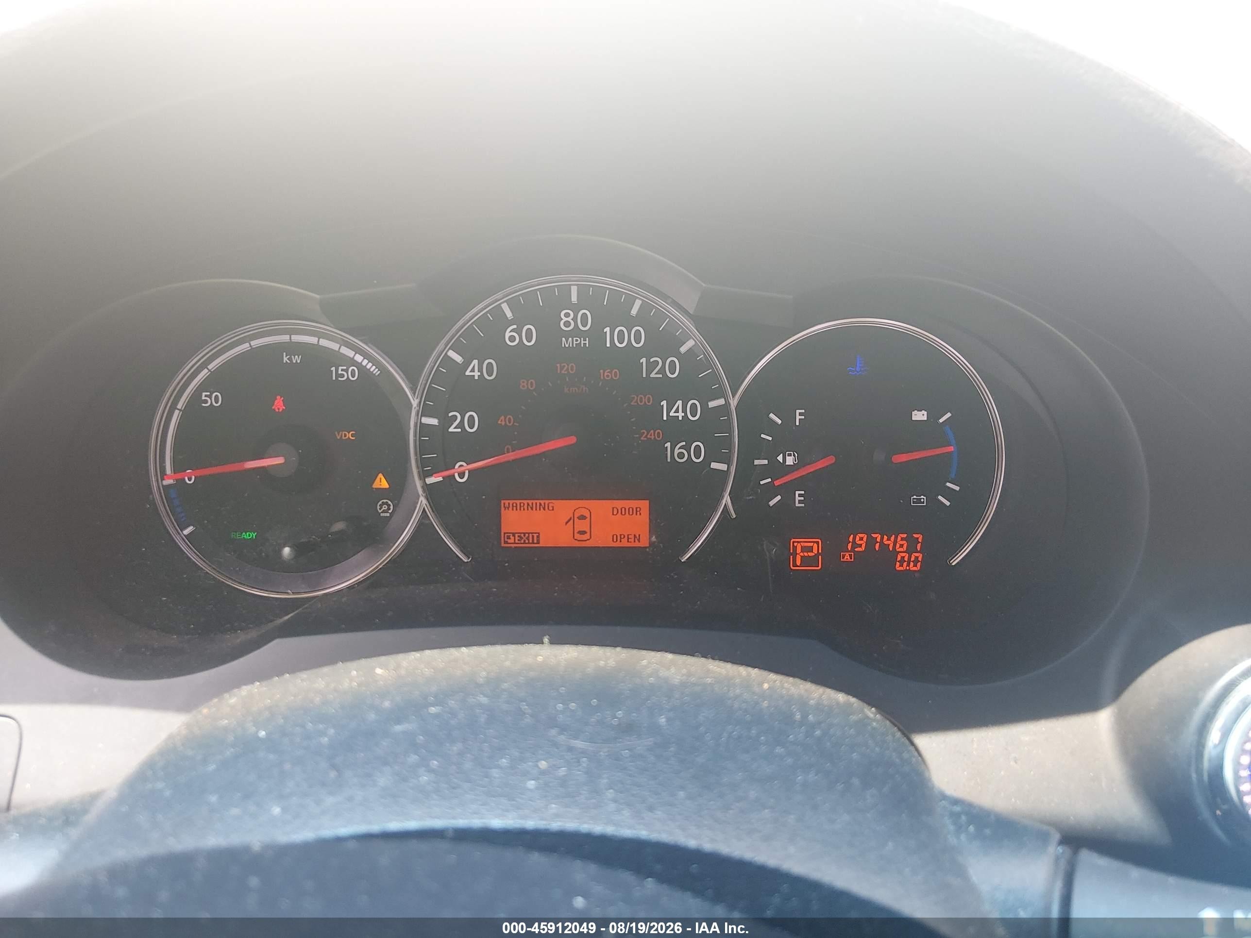 2010 Nissan Altima Hybrid Silver vin: 1N4CL2APXAC116369