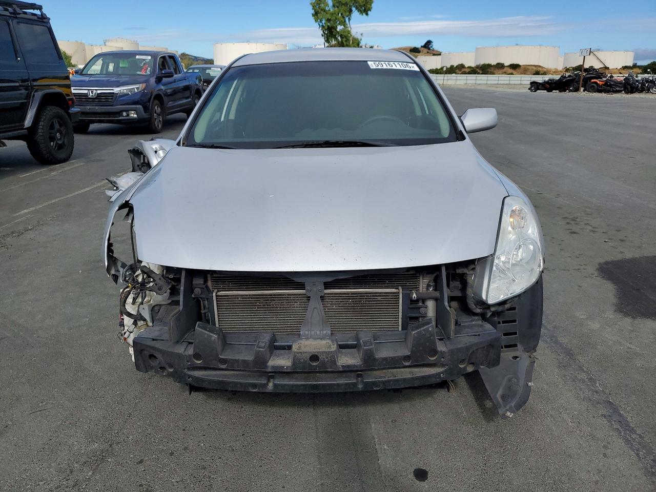 2011 Nissan Altima Hybrid Silver vin: 1N4CL2APXBC115739