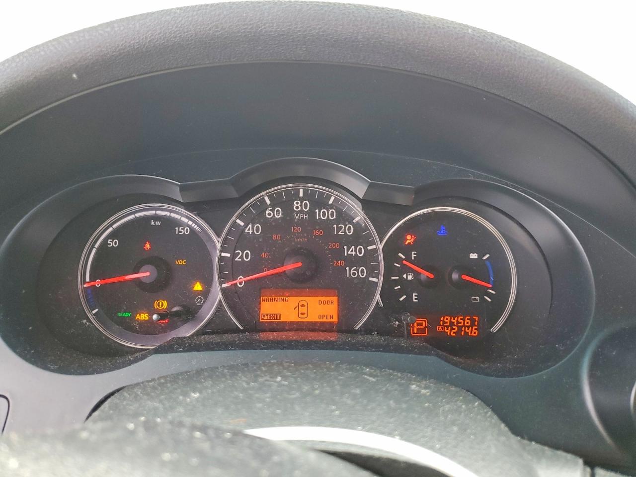 2011 Nissan Altima Hybrid Silver vin: 1N4CL2APXBC115739