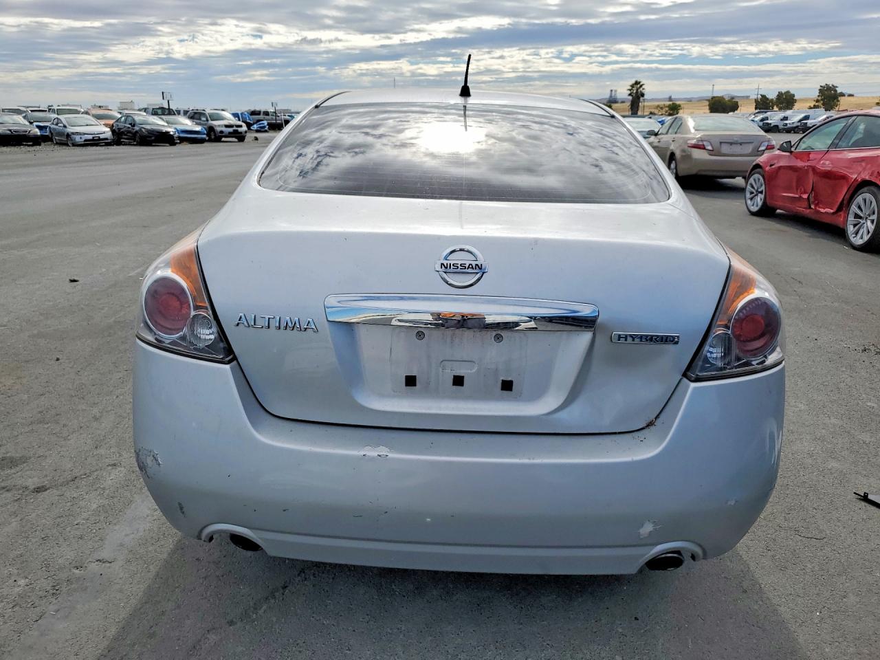2011 Nissan Altima Hybrid Silver vin: 1N4CL2APXBC115739