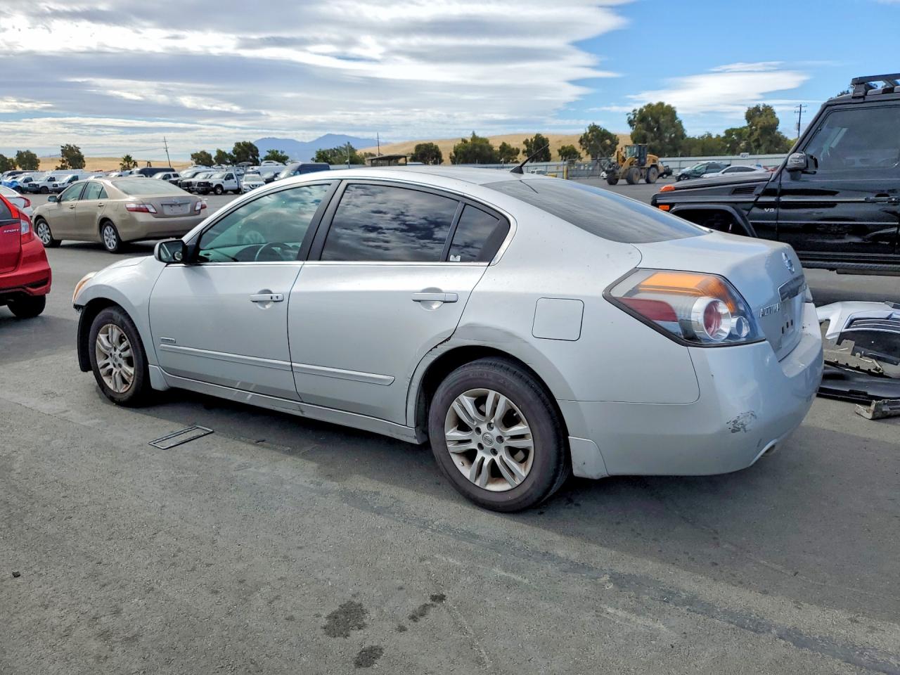 2011 Nissan Altima Hybrid Silver vin: 1N4CL2APXBC115739
