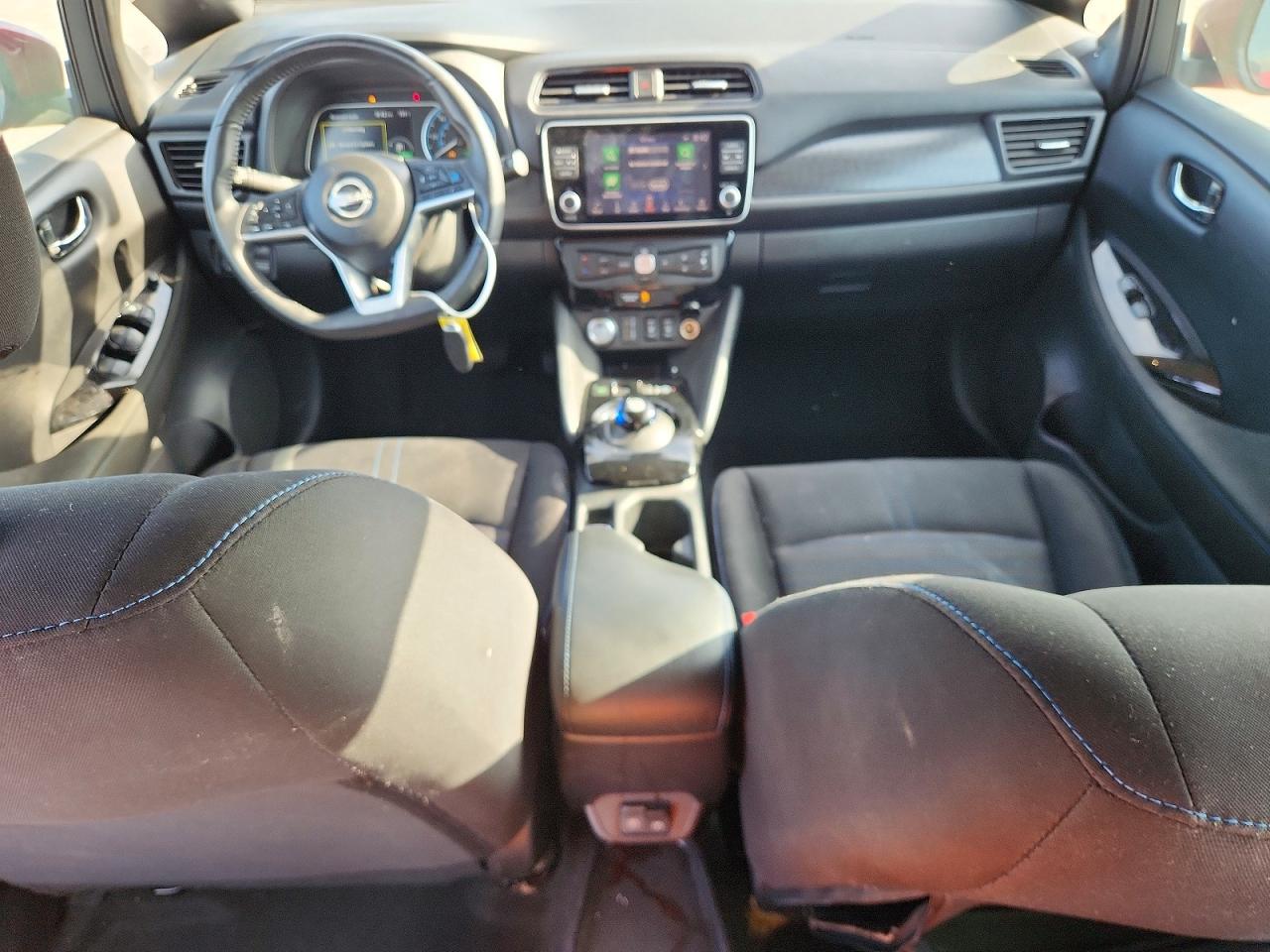 2023 Nissan Leaf Sv Plus Red vin: 1N4CZ1CV2PC557619