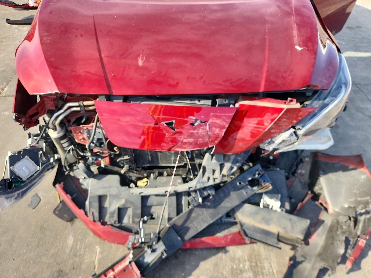 2023 Nissan Leaf Sv Plus Red vin: 1N4CZ1CV2PC557619