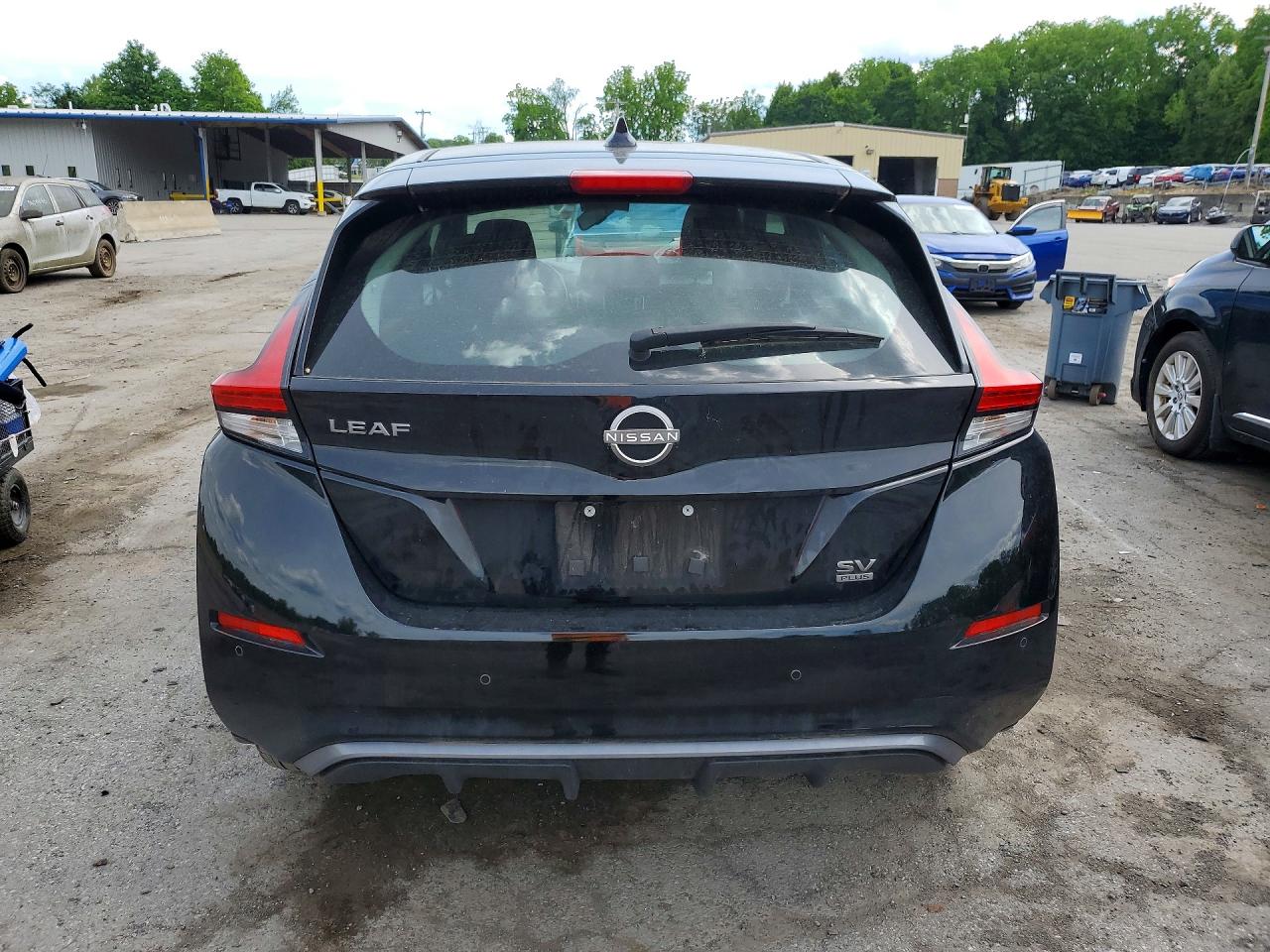 2023 Nissan Leaf Sv Plus Black vin: 1N4CZ1CV9PC553681