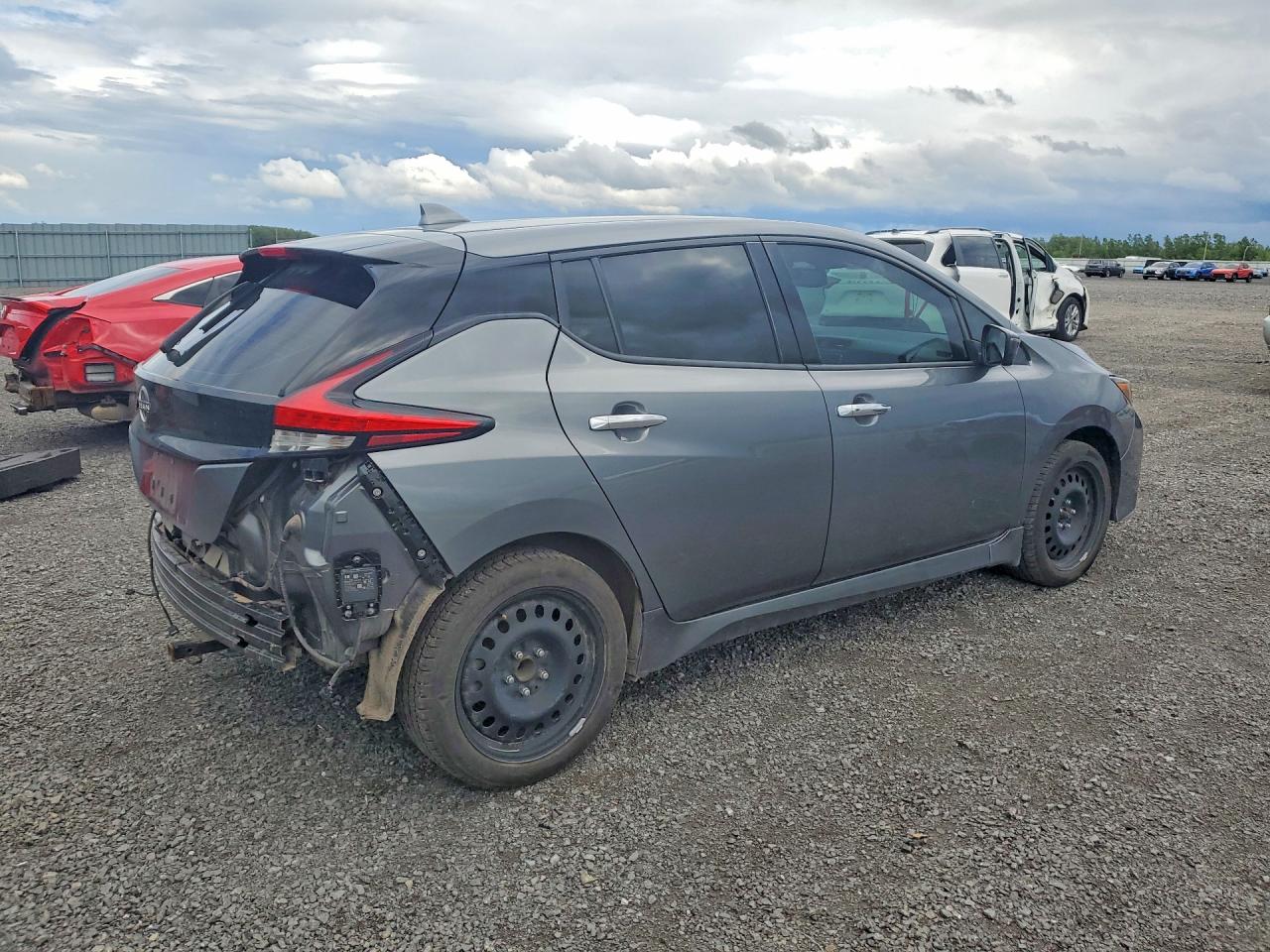 2023 Nissan Leaf Sl Plus Серый vin: 1N4CZ1DV0PC562817