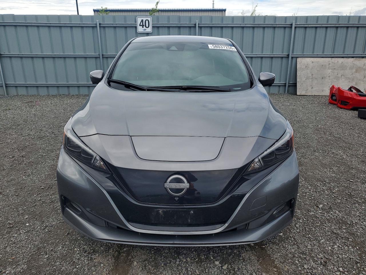 2023 Nissan Leaf Sl Plus Серый vin: 1N4CZ1DV0PC562817