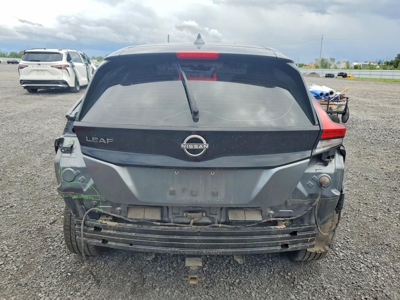 2023 Nissan Leaf Sl Plus Серый vin: 1N4CZ1DV0PC562817