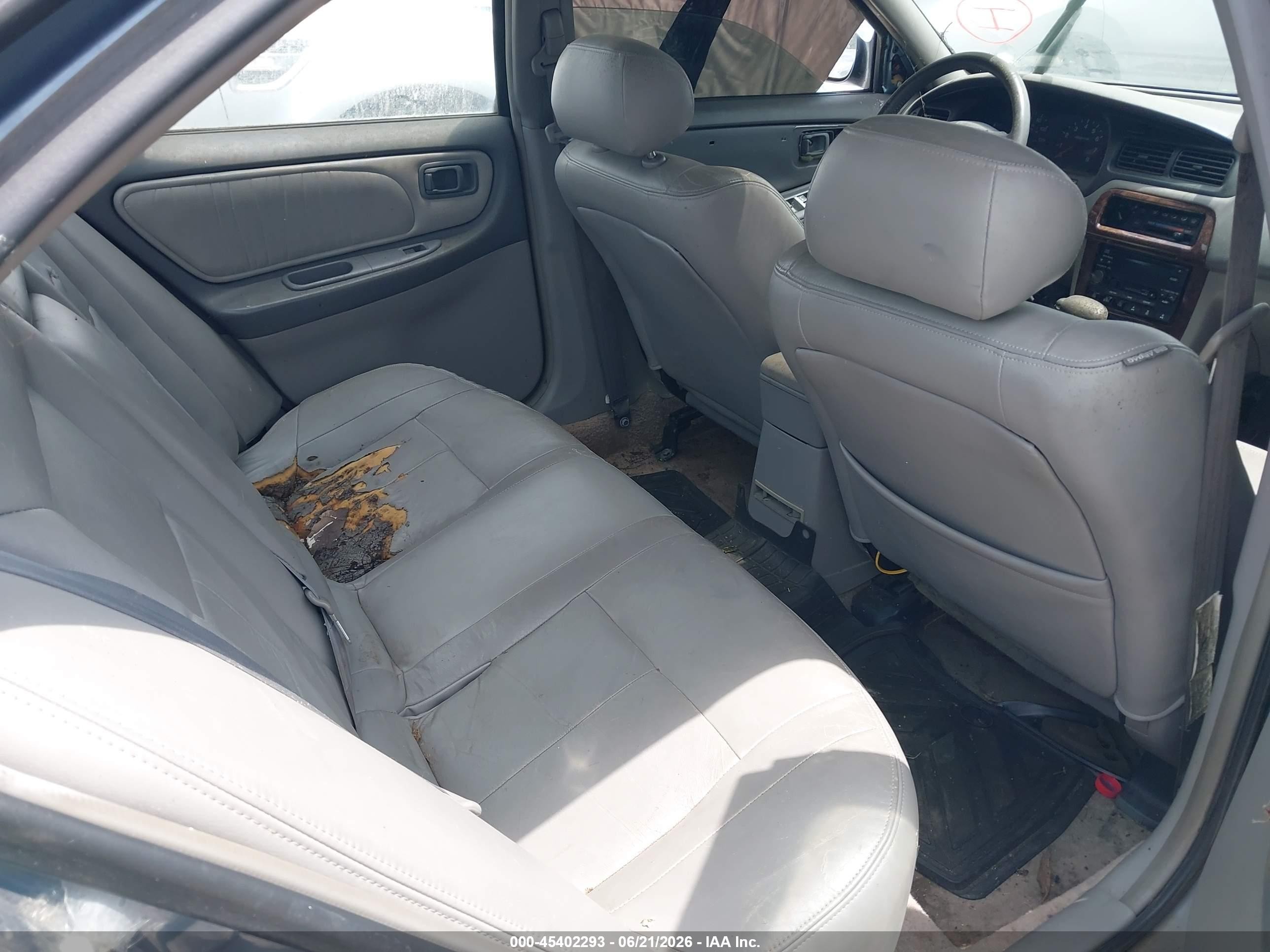 2000 Nissan Altima Gle/gxe/se Turquoise vin: 1N4DL01A1YC148805