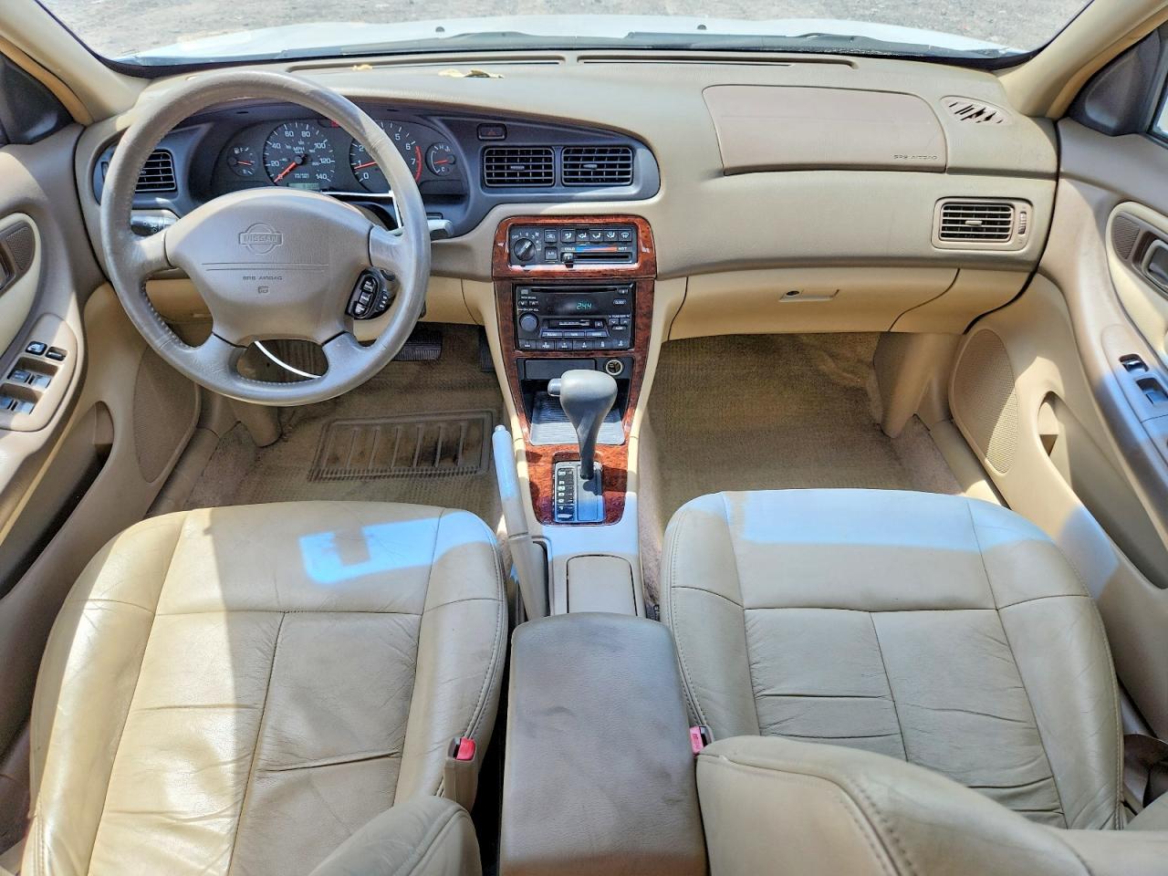 2000 Nissan Altima Gxe White vin: 1N4DL01A3YC154637