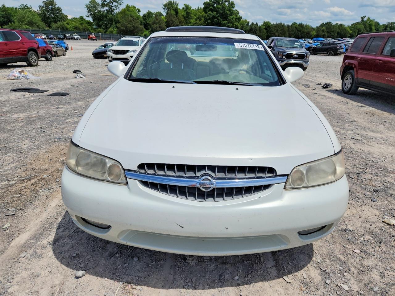 2000 Nissan Altima Gxe White vin: 1N4DL01A3YC154637