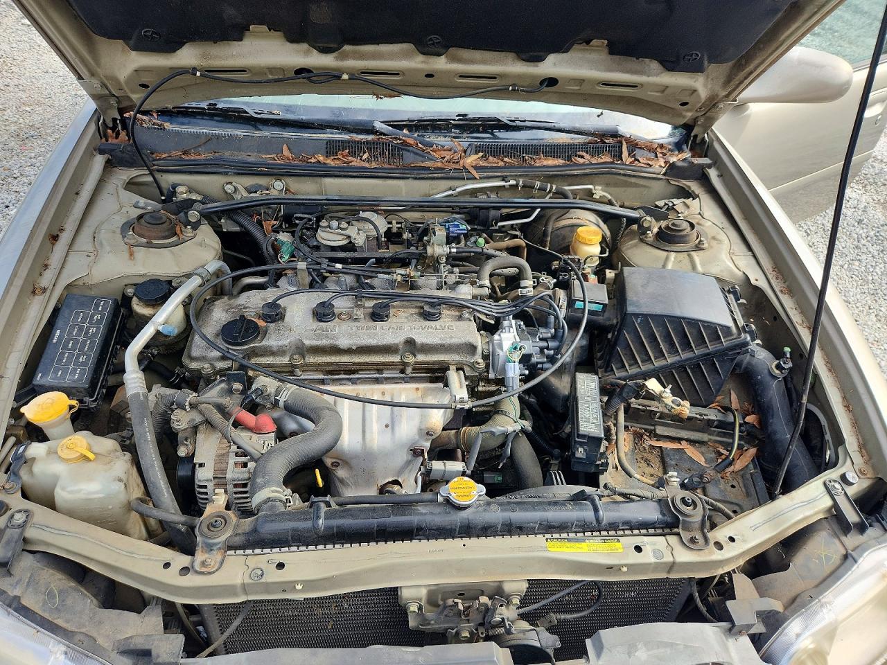 2000 Nissan Altima Tan vin: 1N4DL01A4YC187596