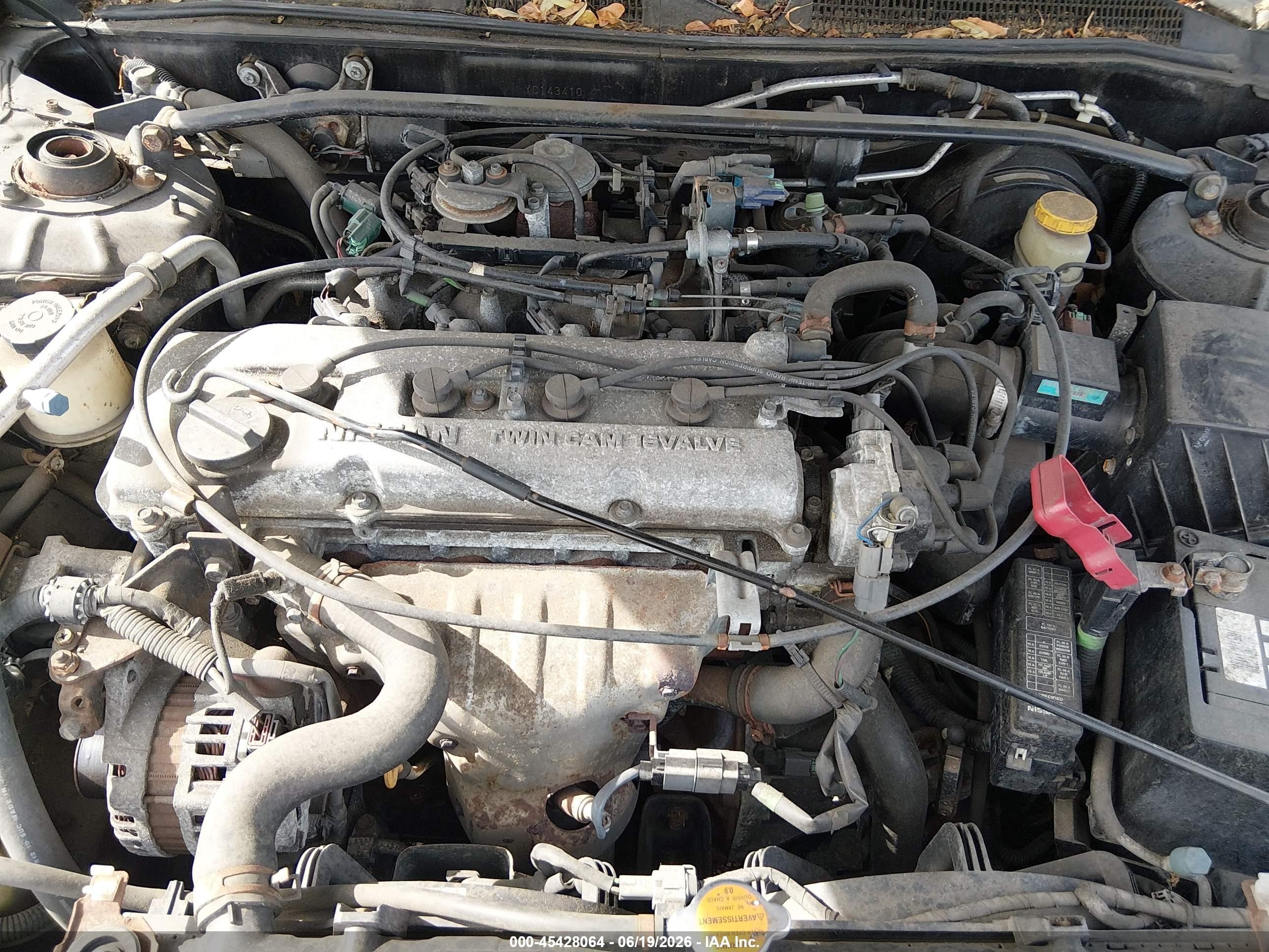 2000 Nissan Altima Gle/gxe/se Black vin: 1N4DL01A8YC143410