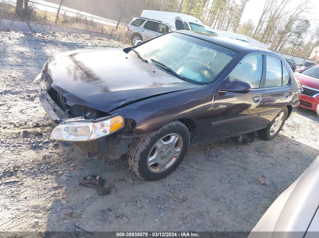 2000 Nissan Altima Gle/gxe/se Purple vin: 1N4DL01A8YC153693
