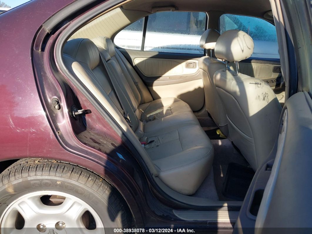 2000 Nissan Altima Gle/gxe/se Purple vin: 1N4DL01A8YC153693