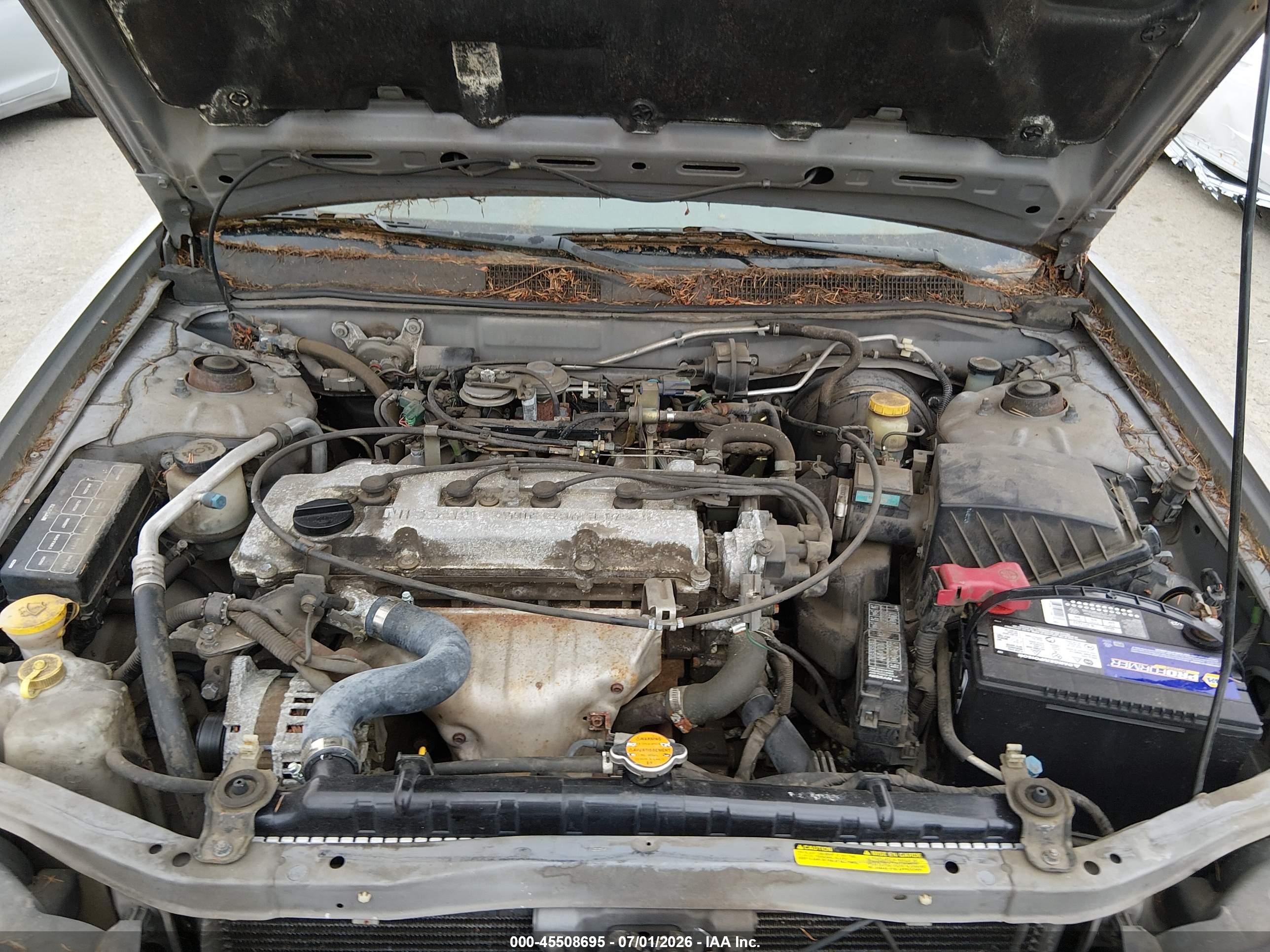 2001 Nissan Altima Gxe Brown vin: 1N4DL01D01C132353