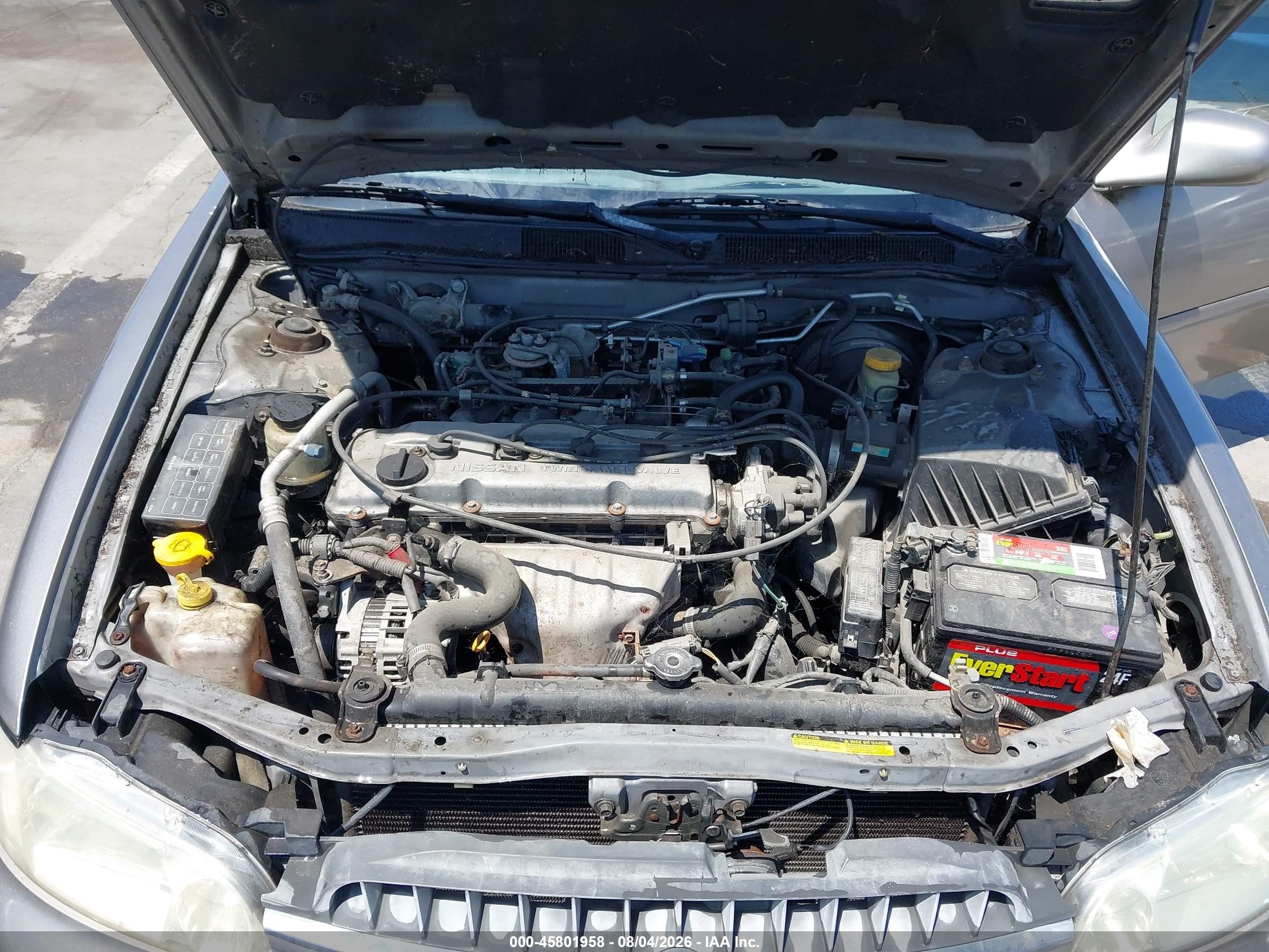 2001 Nissan Altima Gxe Gold vin: 1N4DL01D01C147676
