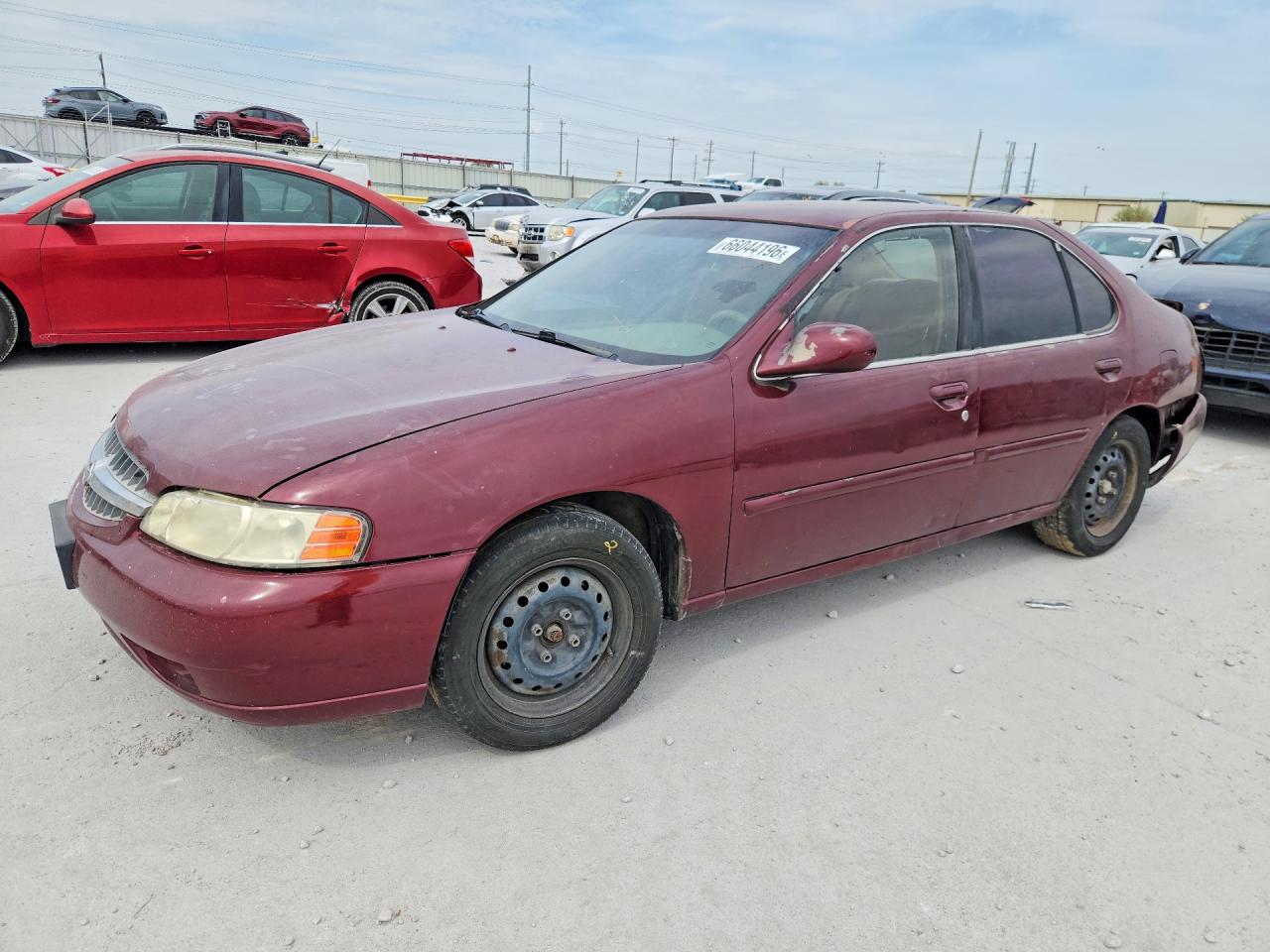 2001 Nissan Altima Xe Maroon vin: 1N4DL01D01C173095