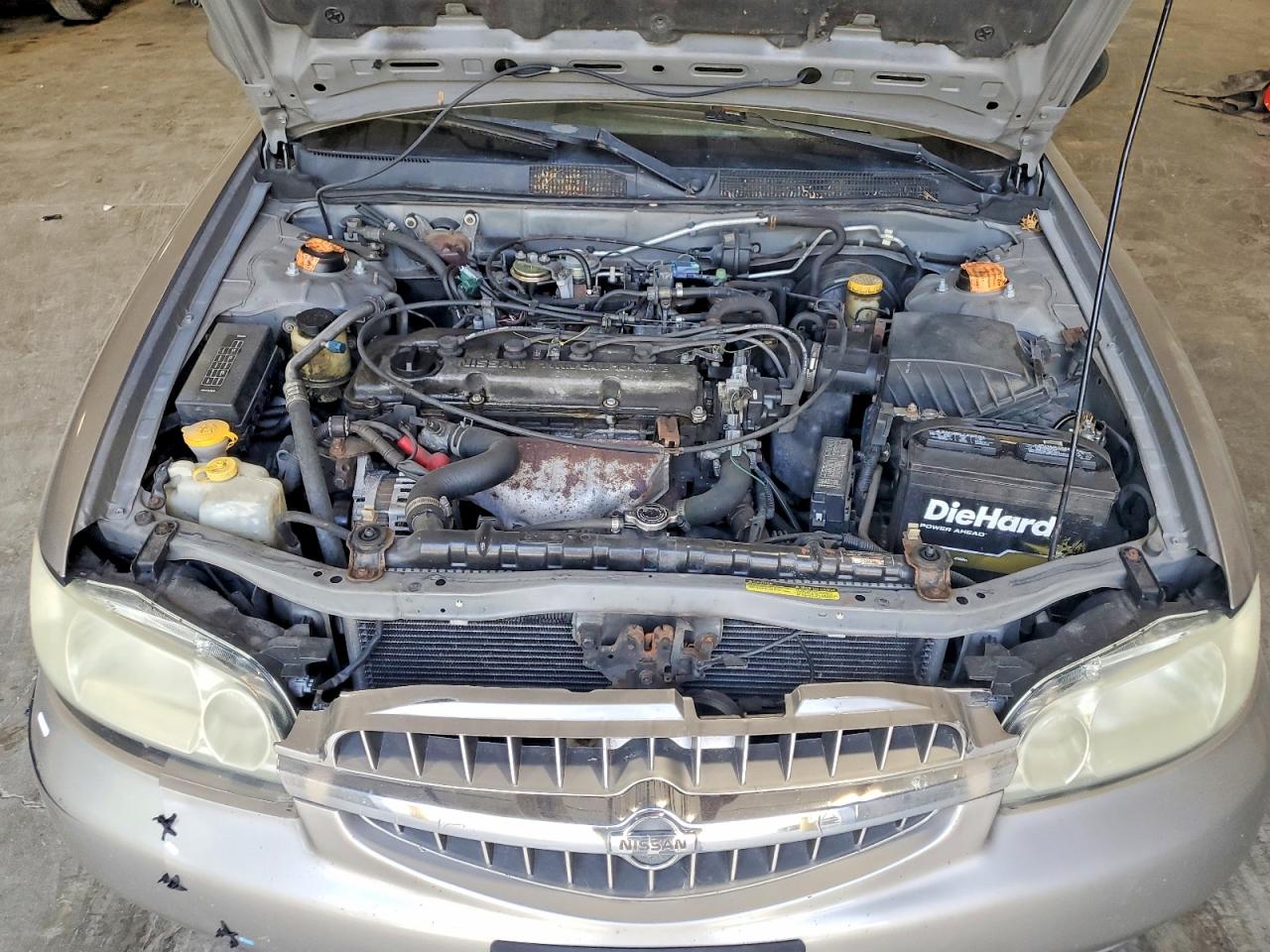 2001 Nissan Altima Xe Gray vin: 1N4DL01D01C238558