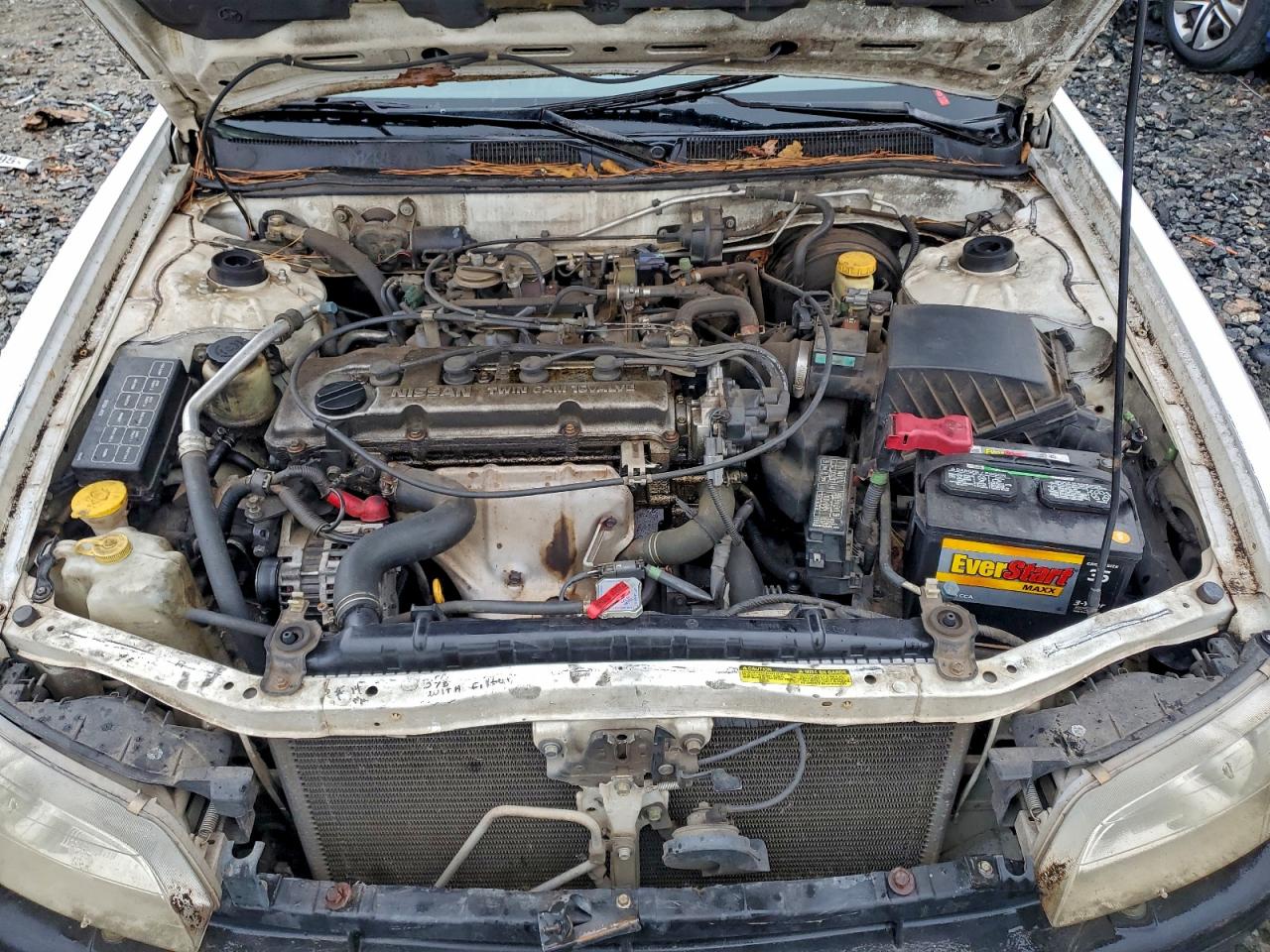 1999 Nissan Altima Xe White vin: 1N4DL01D0XC224359