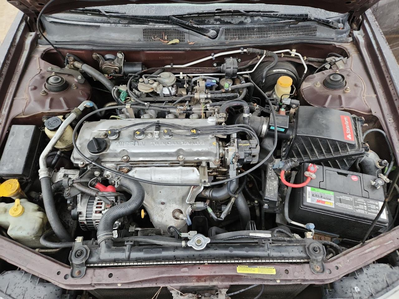 1999 Nissan Altima Xe Purple vin: 1N4DL01D0XC233093
