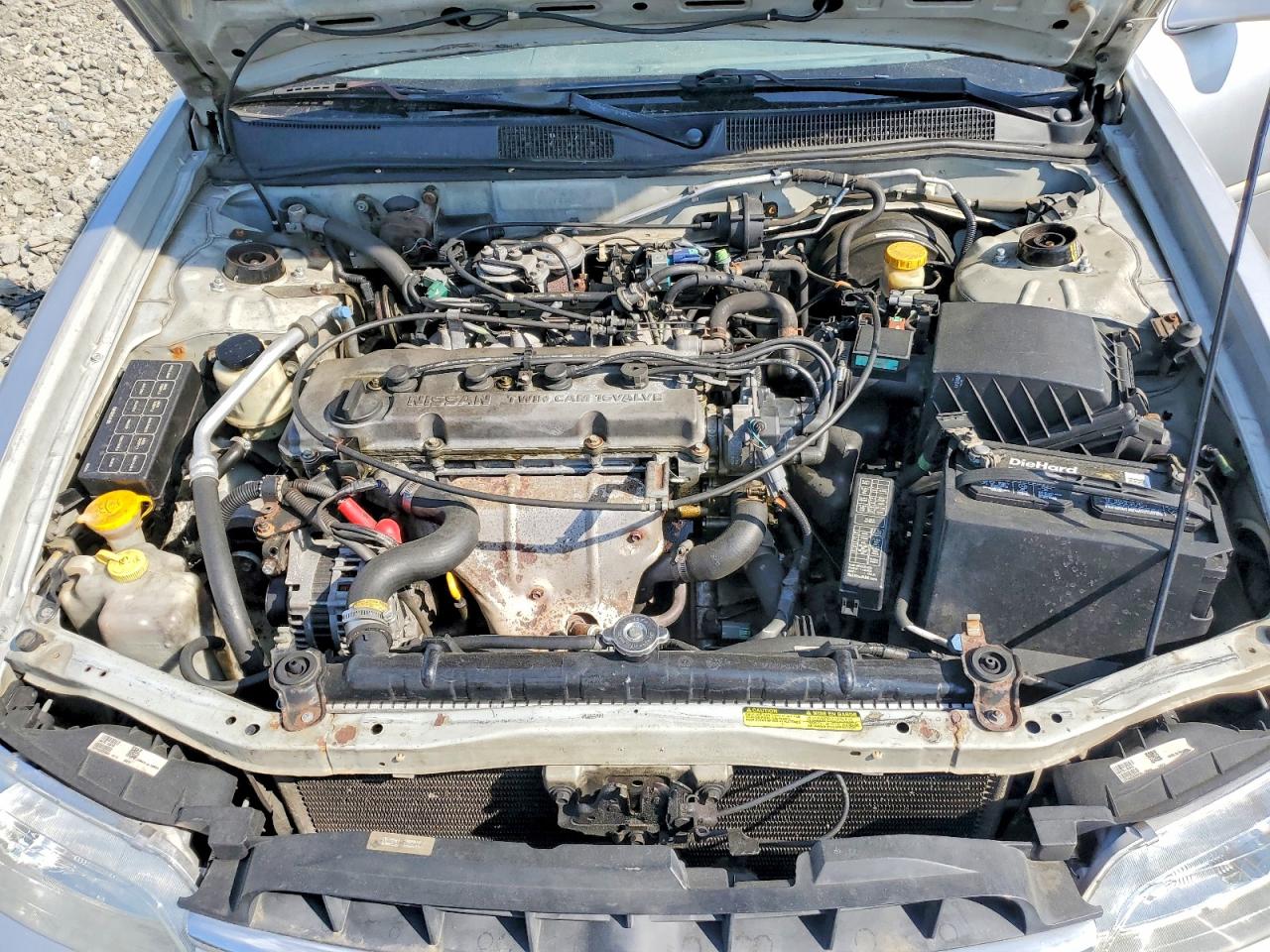 1999 Nissan Altima Silver vin: 1N4DL01D0XC274968