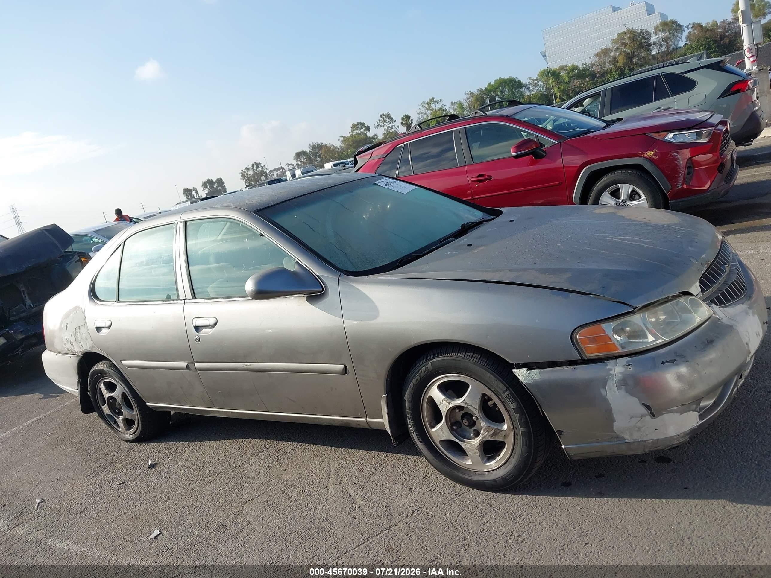 2000 Nissan Altima Gle/gxe/se/xe Champagne vin: 1N4DL01D0YC117748