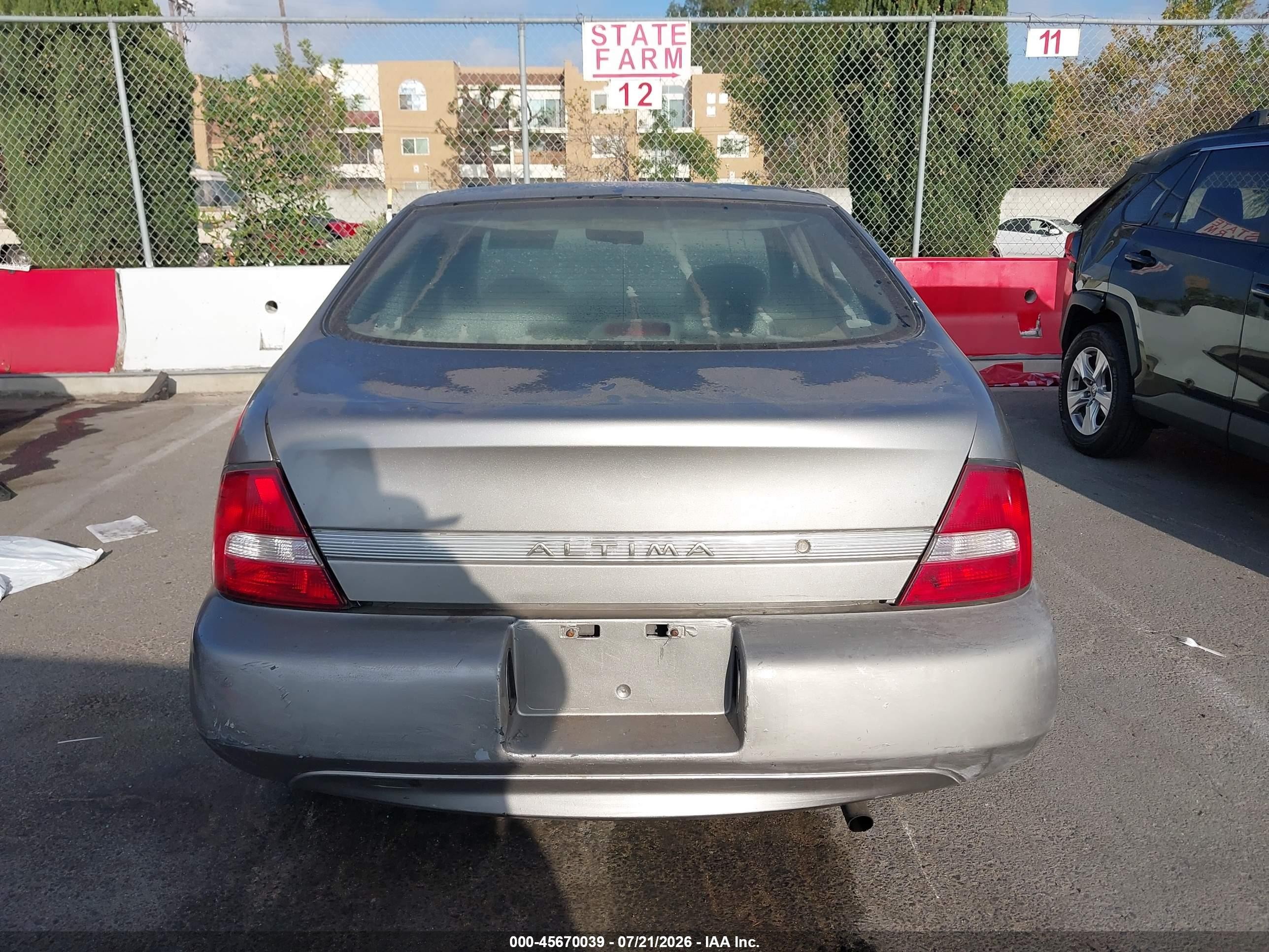 2000 Nissan Altima Gle/gxe/se/xe Champagne vin: 1N4DL01D0YC117748