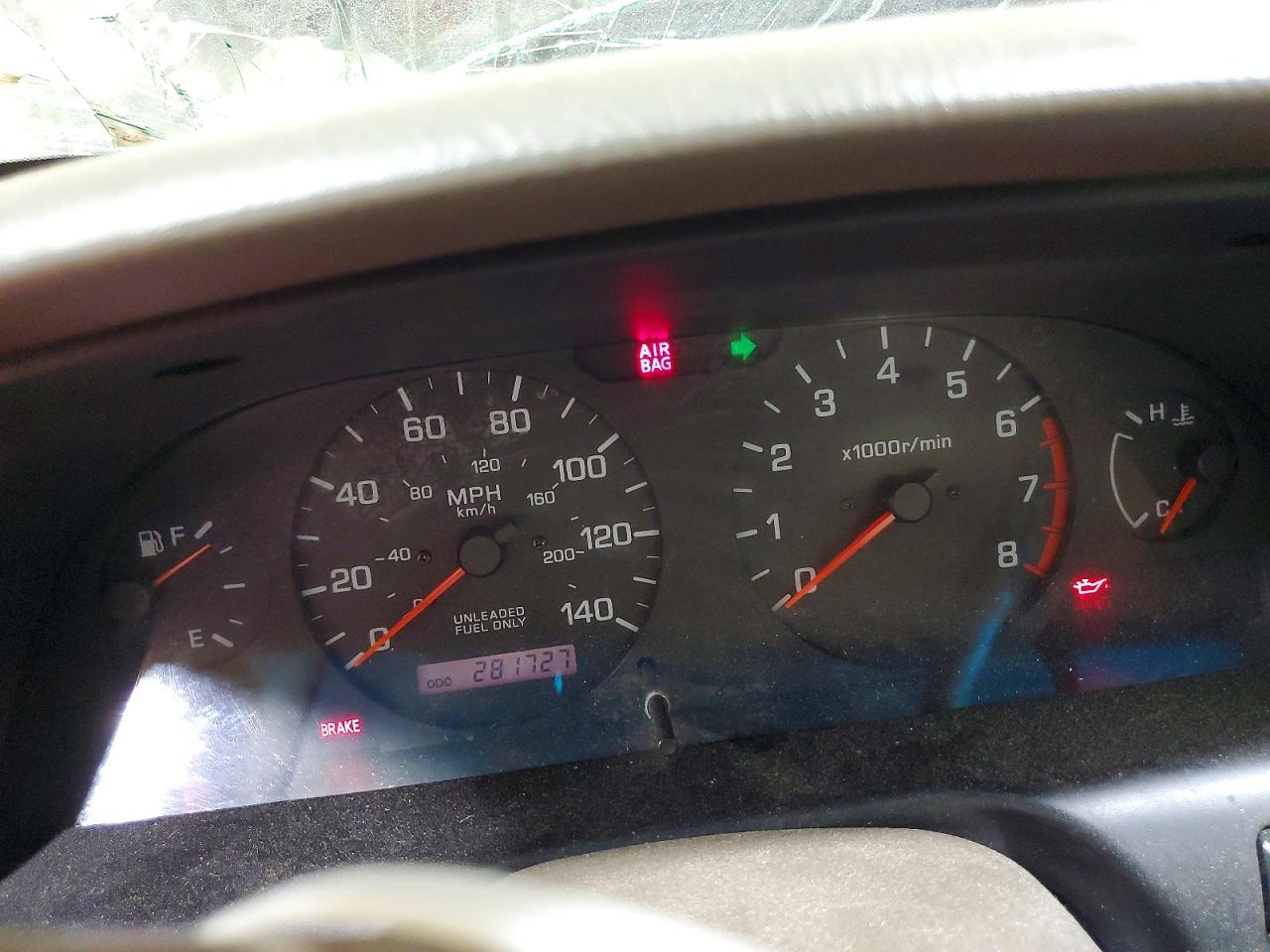 2000 Nissan Altima Xe/gxe/se/gle Beige vin: 1N4DL01D0YC165184