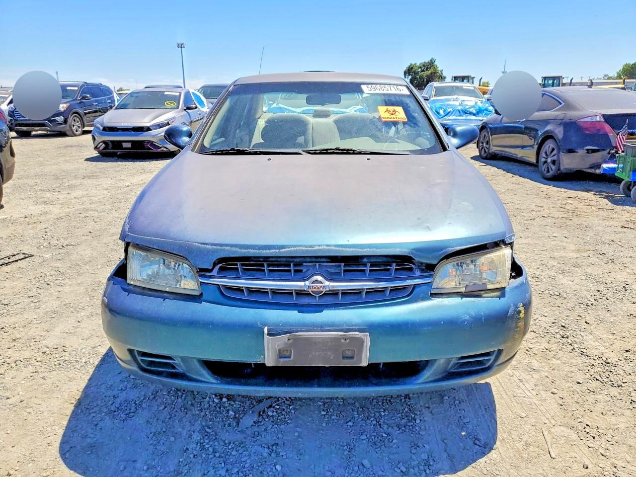 1998 Nissan Altima Xe Зеленый vin: 1N4DL01D1WC225034