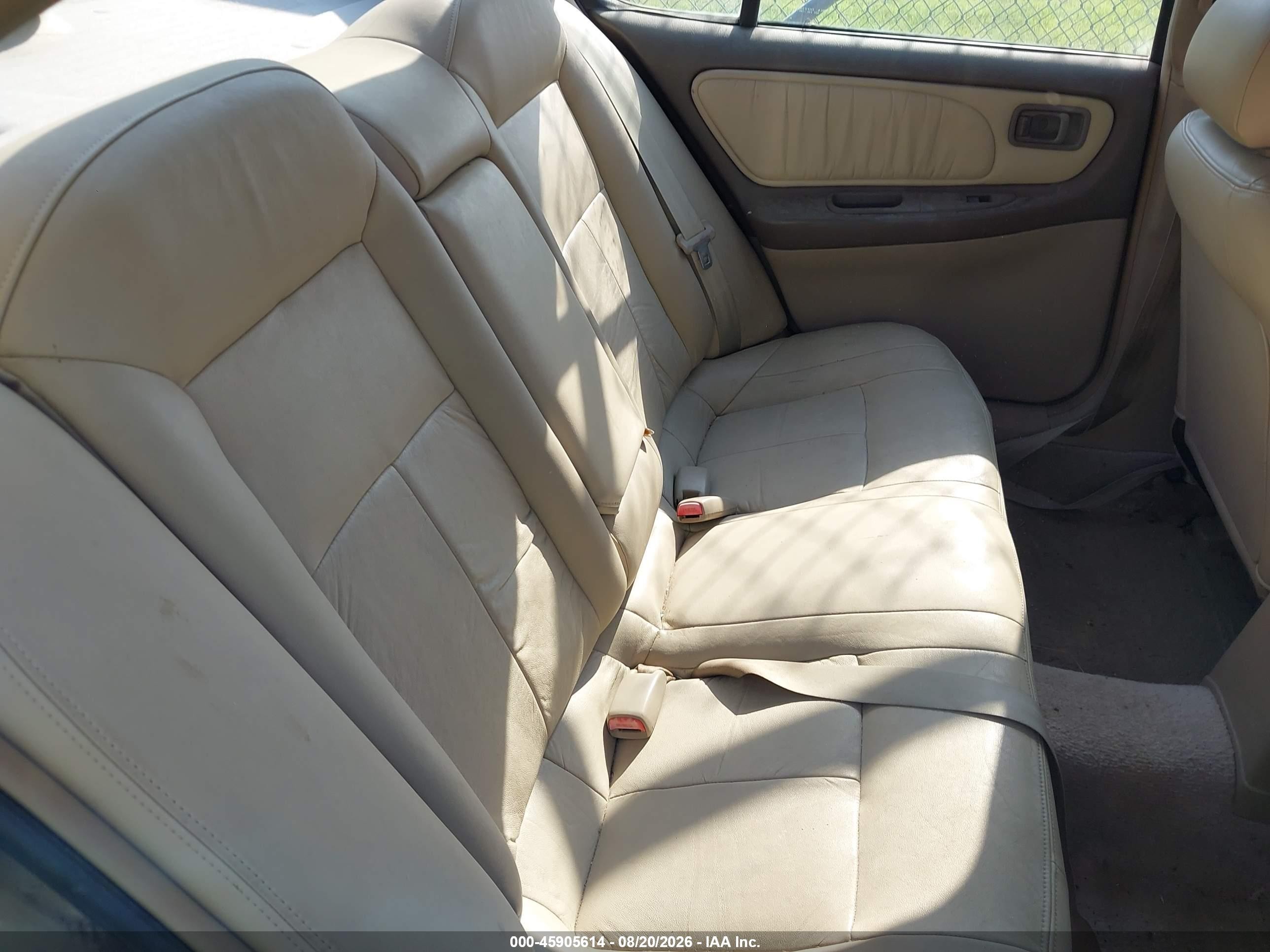 1999 Nissan Altima Gle/gxe/se/se-l/xe Blue vin: 1N4DL01D1XC240604