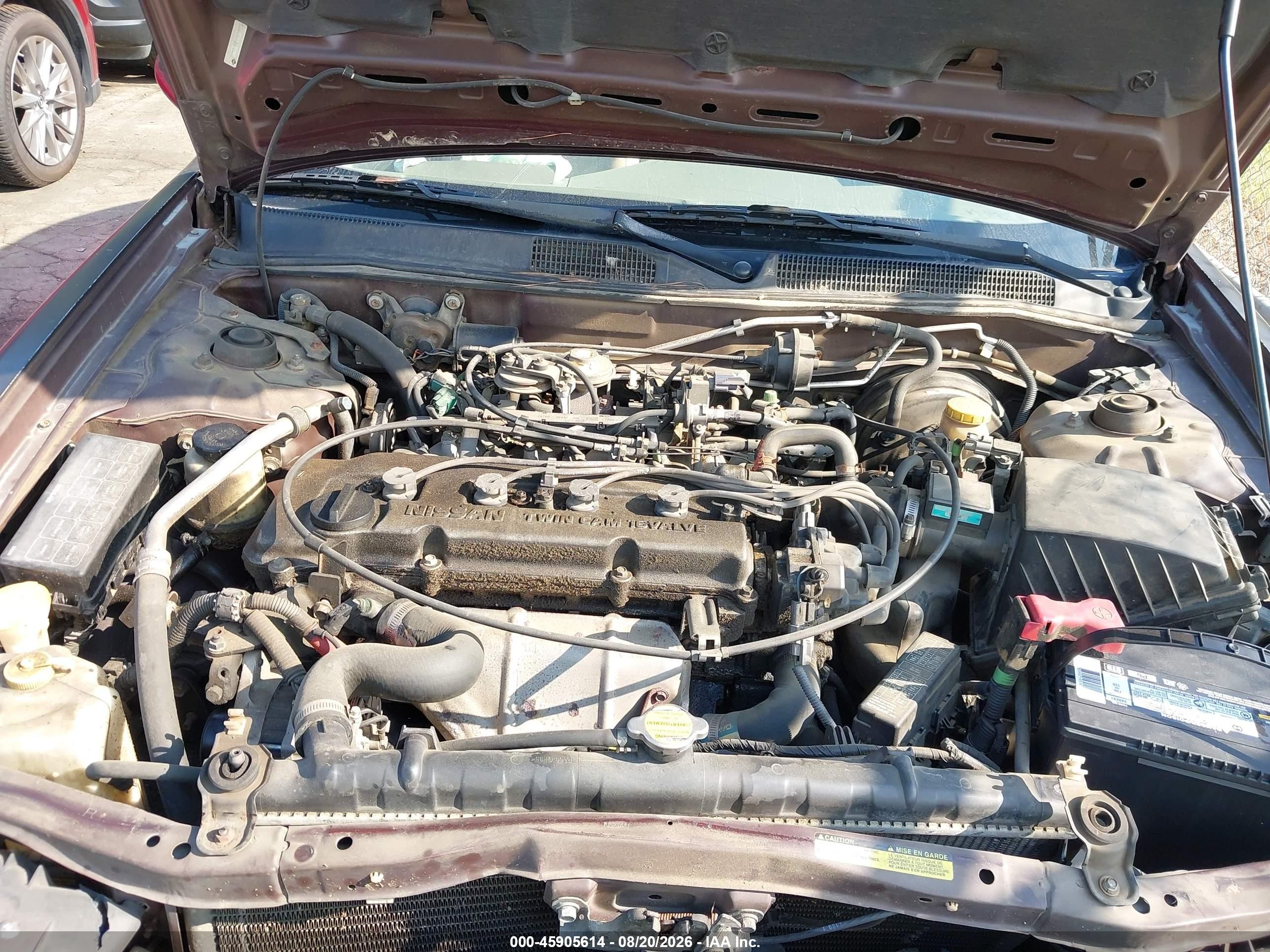 1999 Nissan Altima Gle/gxe/se/se-l/xe Blue vin: 1N4DL01D1XC240604
