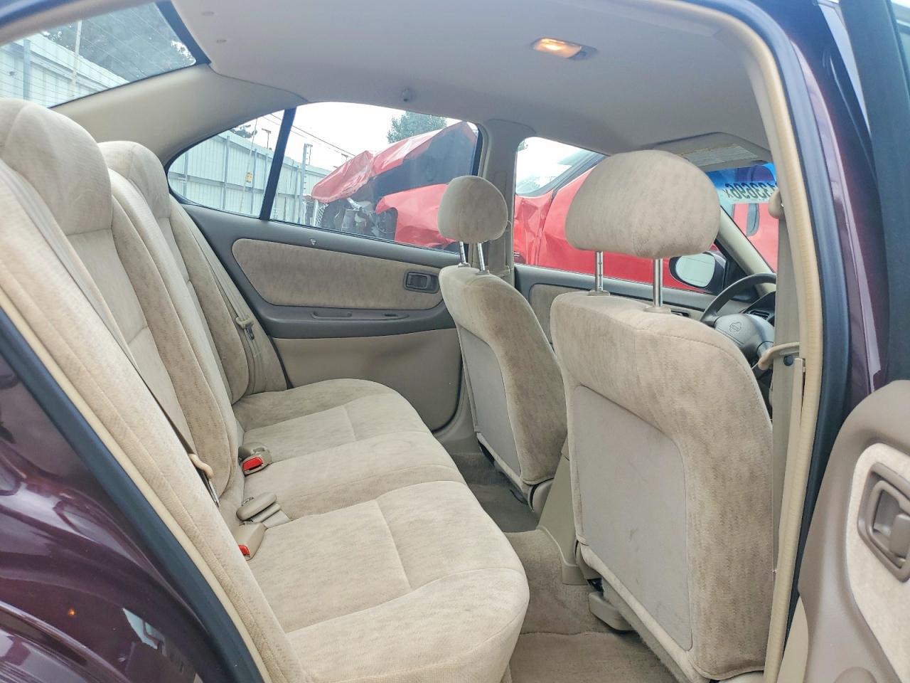 1998 Nissan Altima Xe Burgundy vin: 1N4DL01D2WC206234