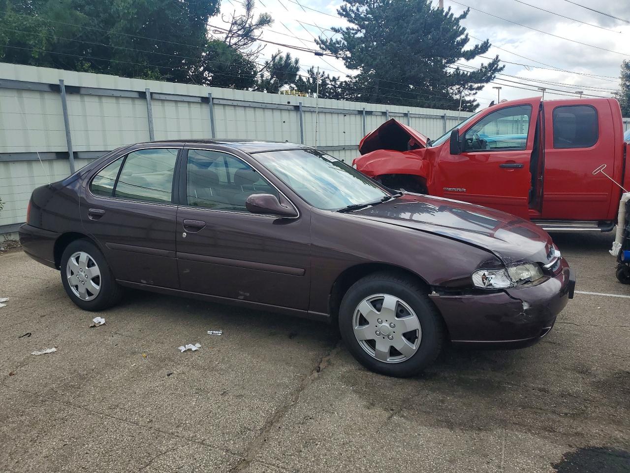 1998 Nissan Altima Xe Burgundy vin: 1N4DL01D2WC206234