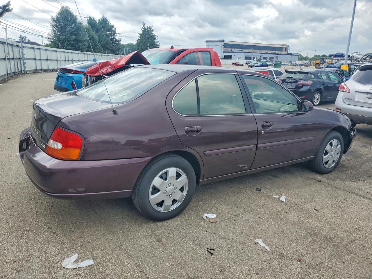 1998 Nissan Altima Xe Burgundy vin: 1N4DL01D2WC206234