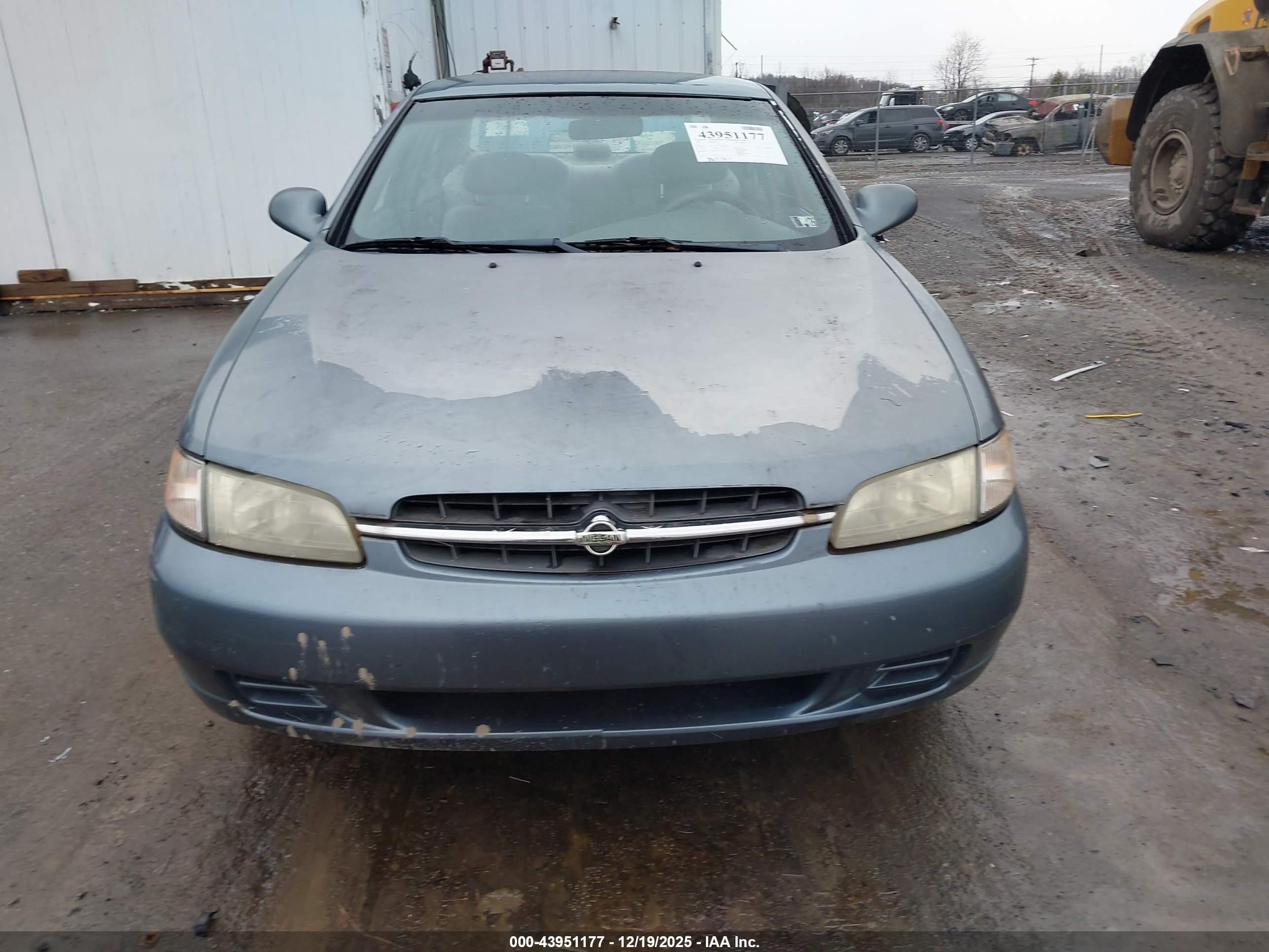 1999 Nissan Altima Gle/gxe/se/se-l/xe Blue vin: 1N4DL01D2XC123761