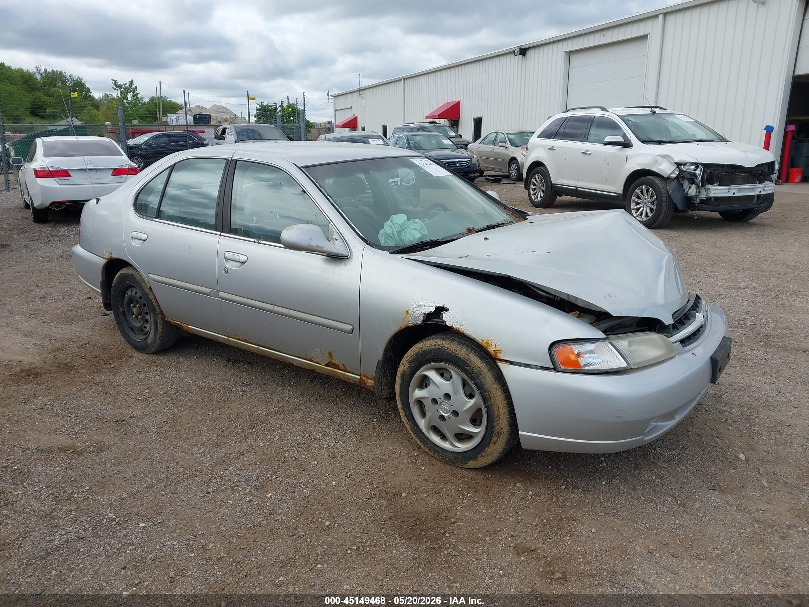 1999 Nissan Altima Gle/gxe/se/se-l/xe Silver vin: 1N4DL01D2XC216764