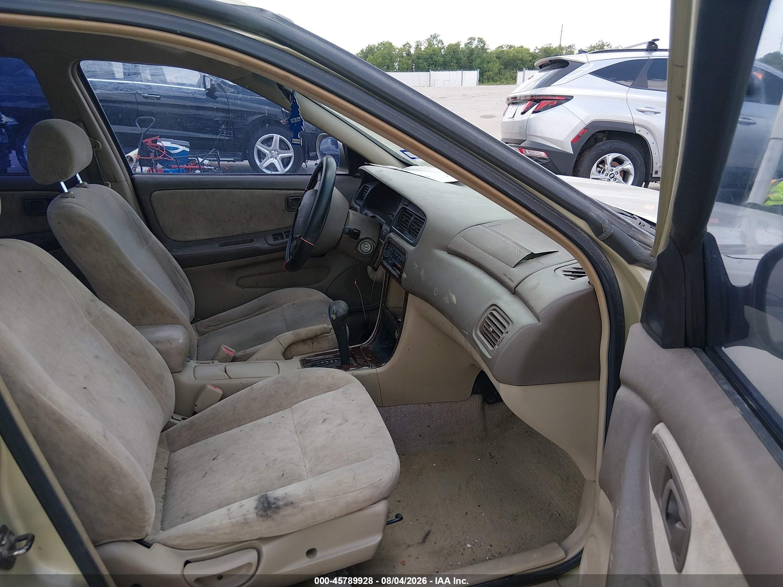 1999 Nissan Altima Xe/gxe/se/gle Silver vin: 1N4DL01D2XC236660