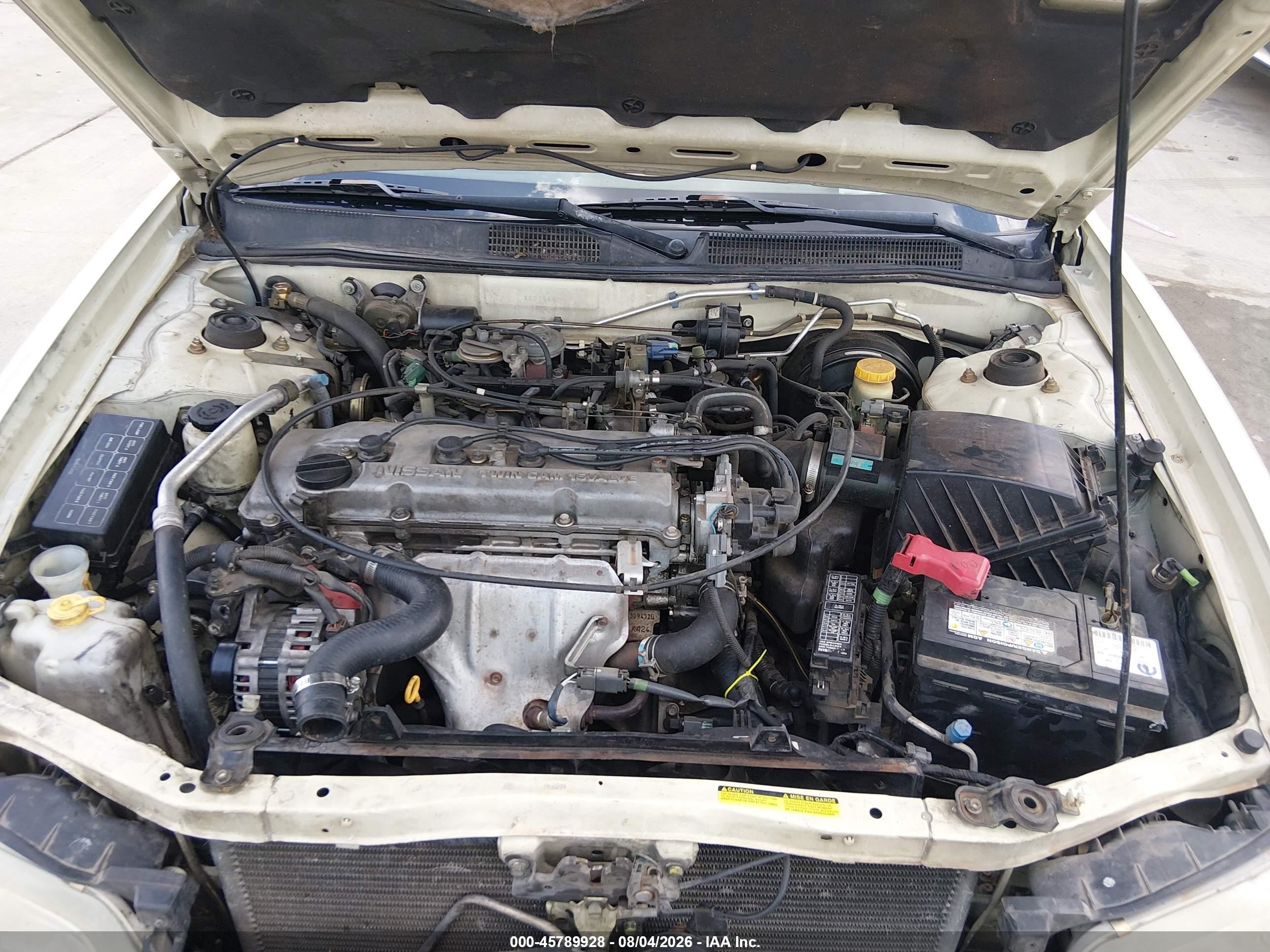 1999 Nissan Altima Xe/gxe/se/gle Silver vin: 1N4DL01D2XC236660