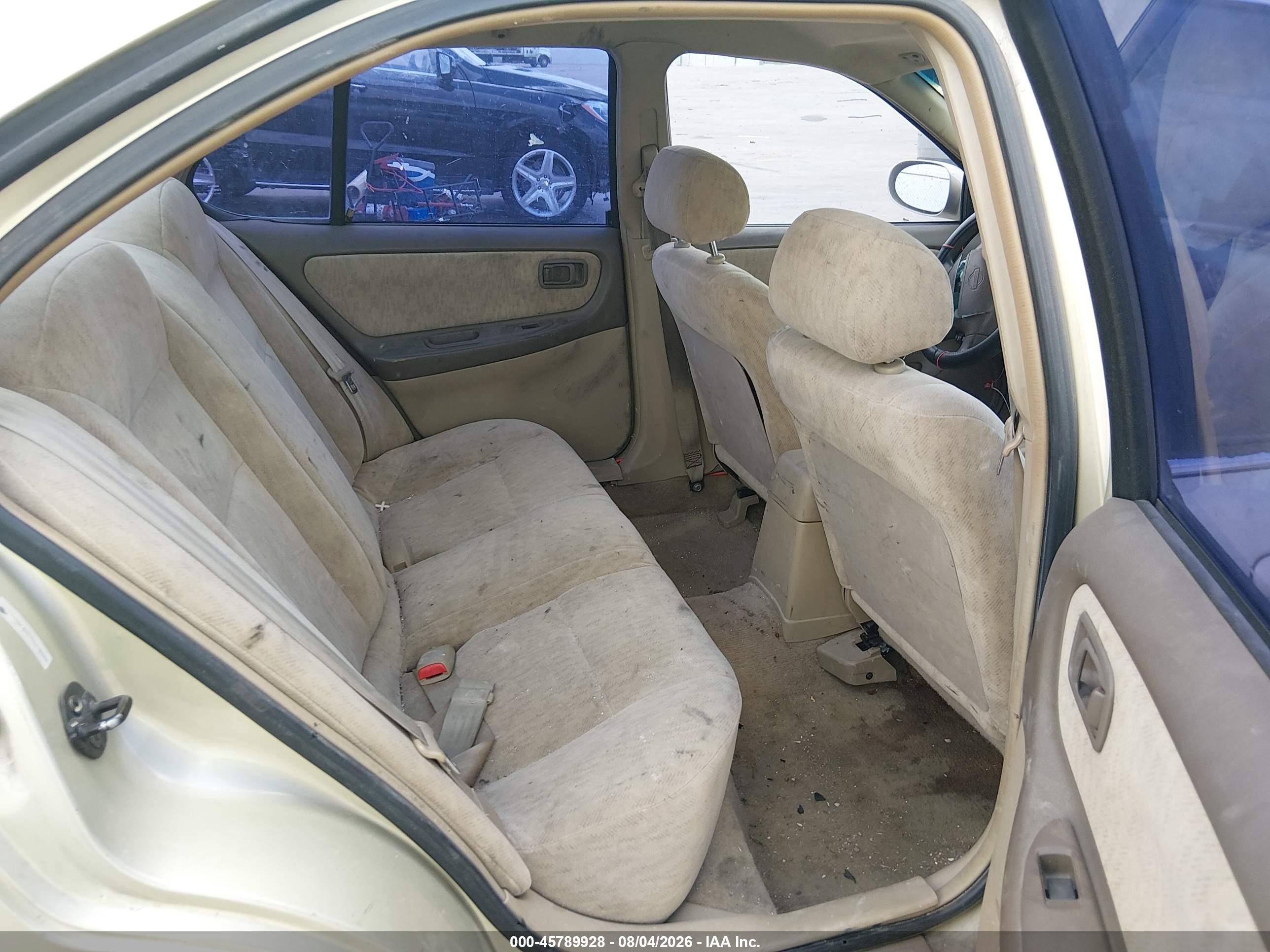 1999 Nissan Altima Xe/gxe/se/gle Silver vin: 1N4DL01D2XC236660