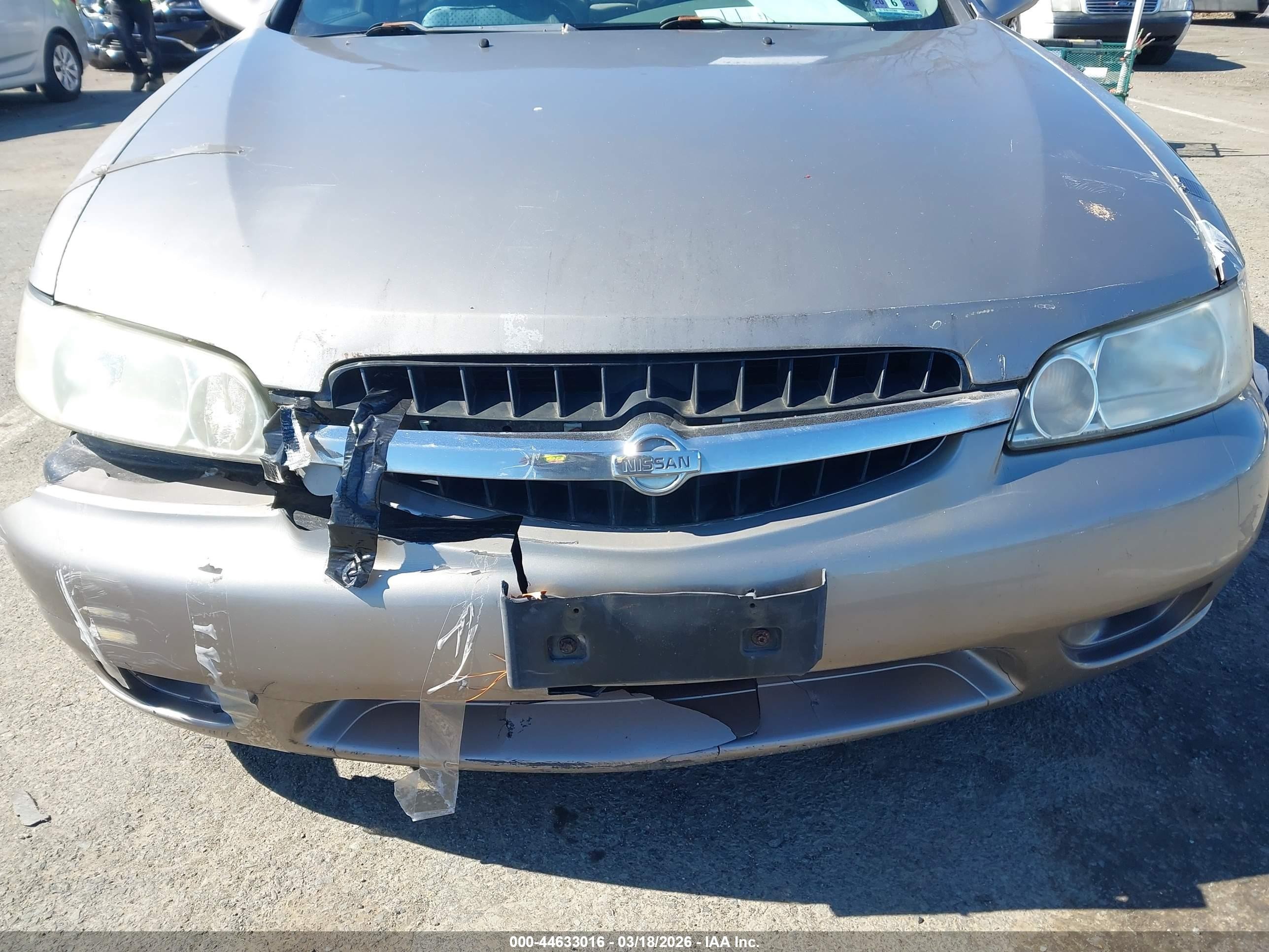 2000 Nissan Altima Gle/gxe/se/xe Silver vin: 1N4DL01D2YC193620