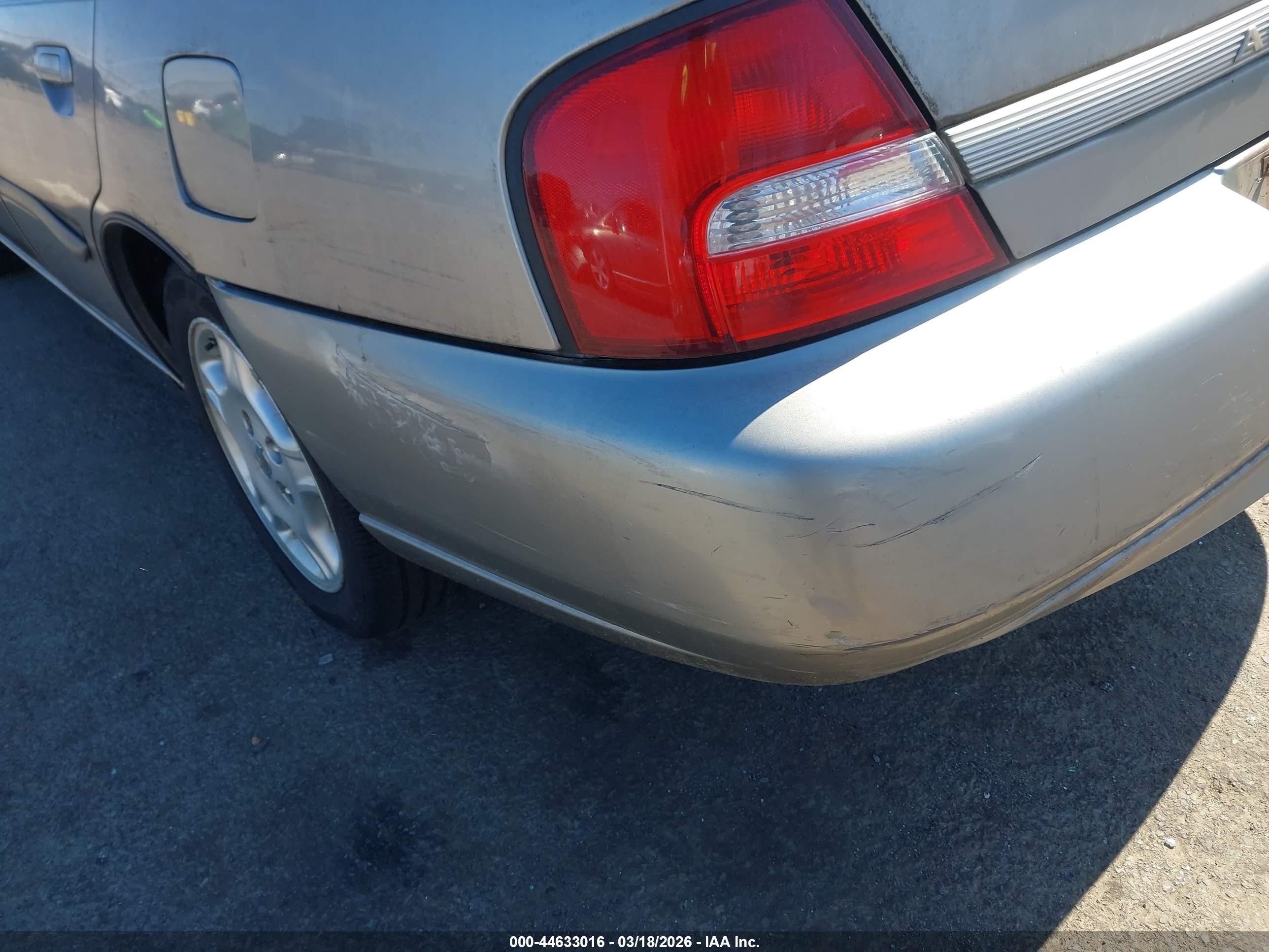 2000 Nissan Altima Gle/gxe/se/xe Silver vin: 1N4DL01D2YC193620