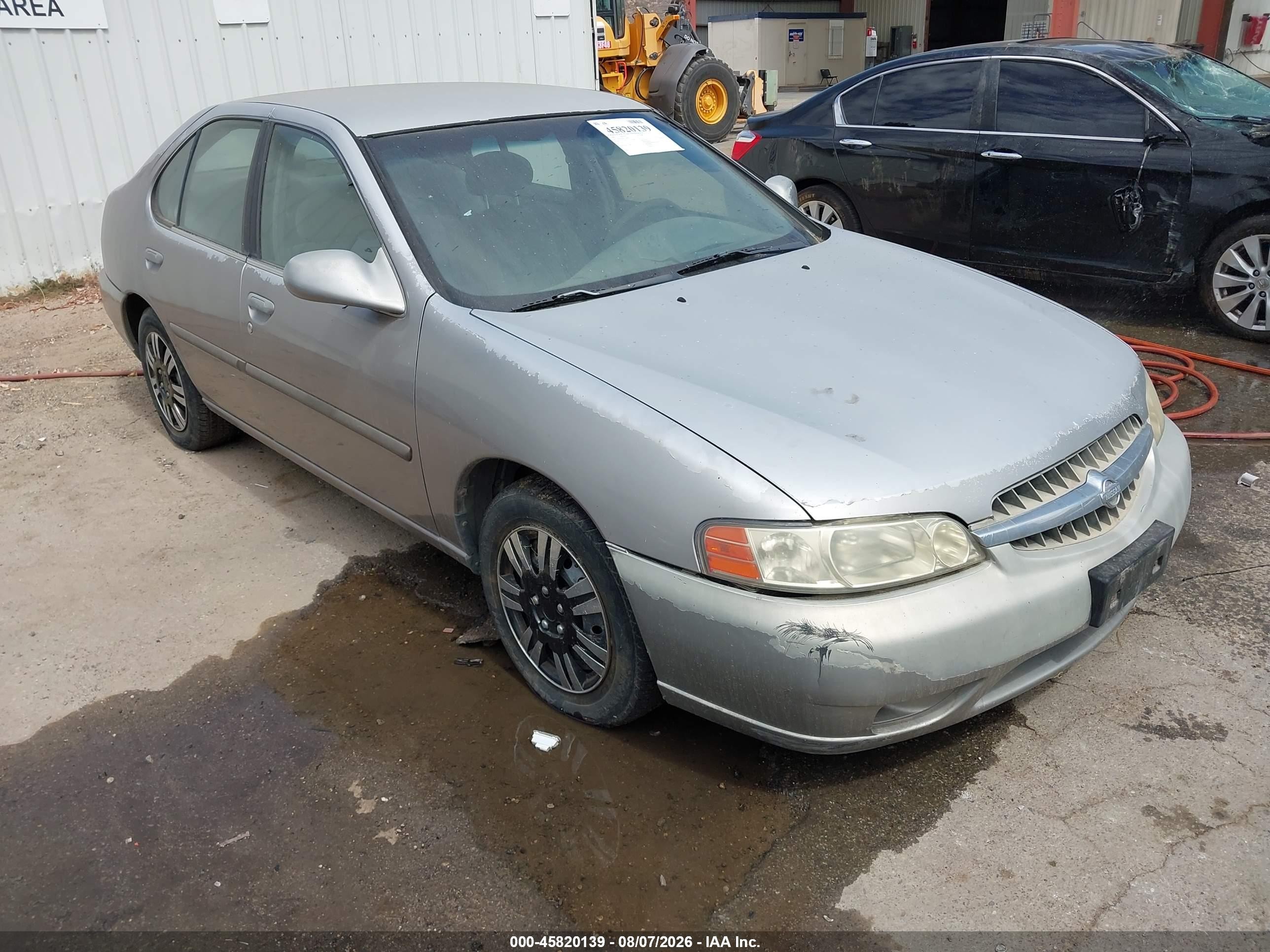 2000 Nissan Altima Gle/gxe/se/xe Silver vin: 1N4DL01D2YC246977